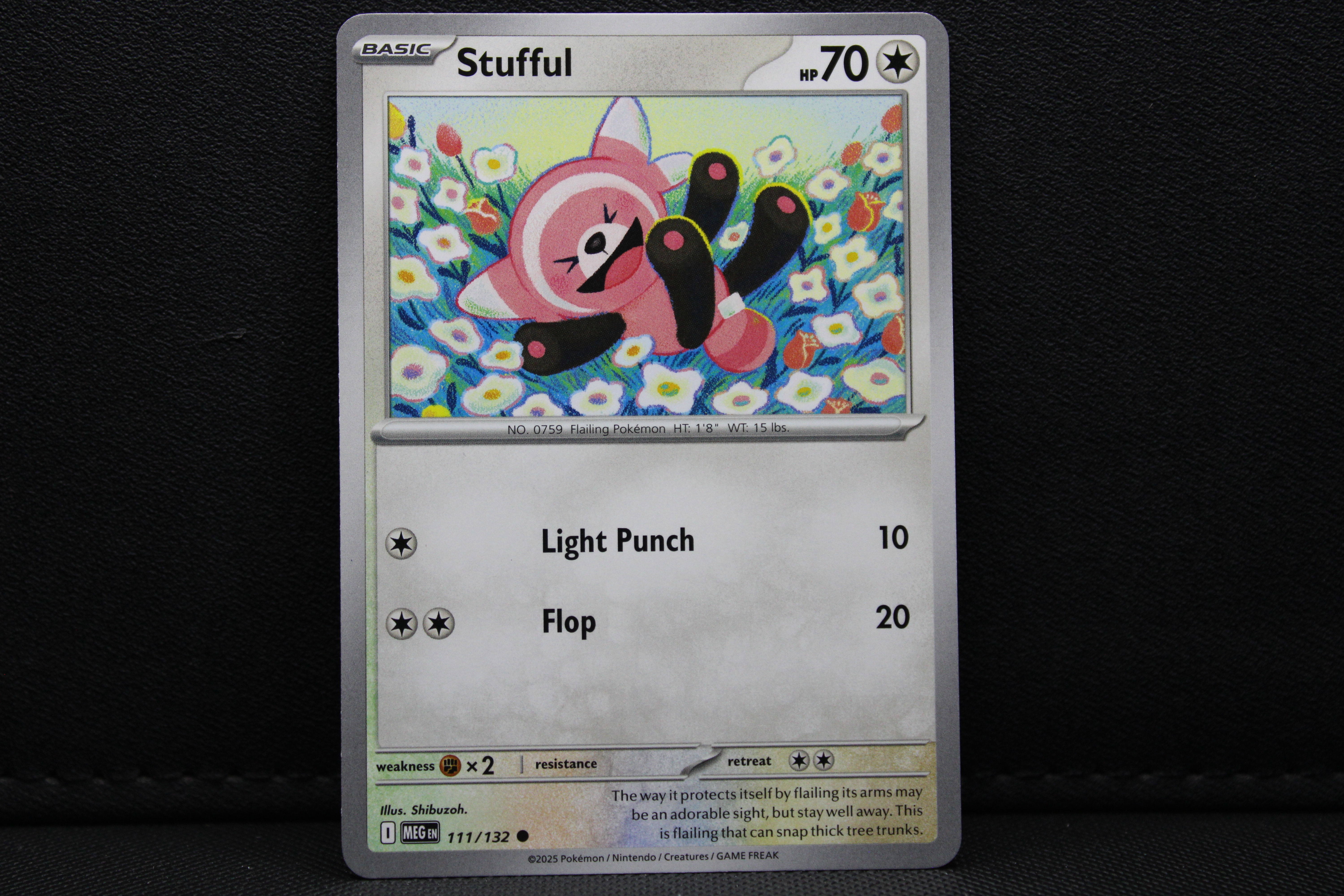 Stufful 111/132 - Non Holo, ME Mega Evolution