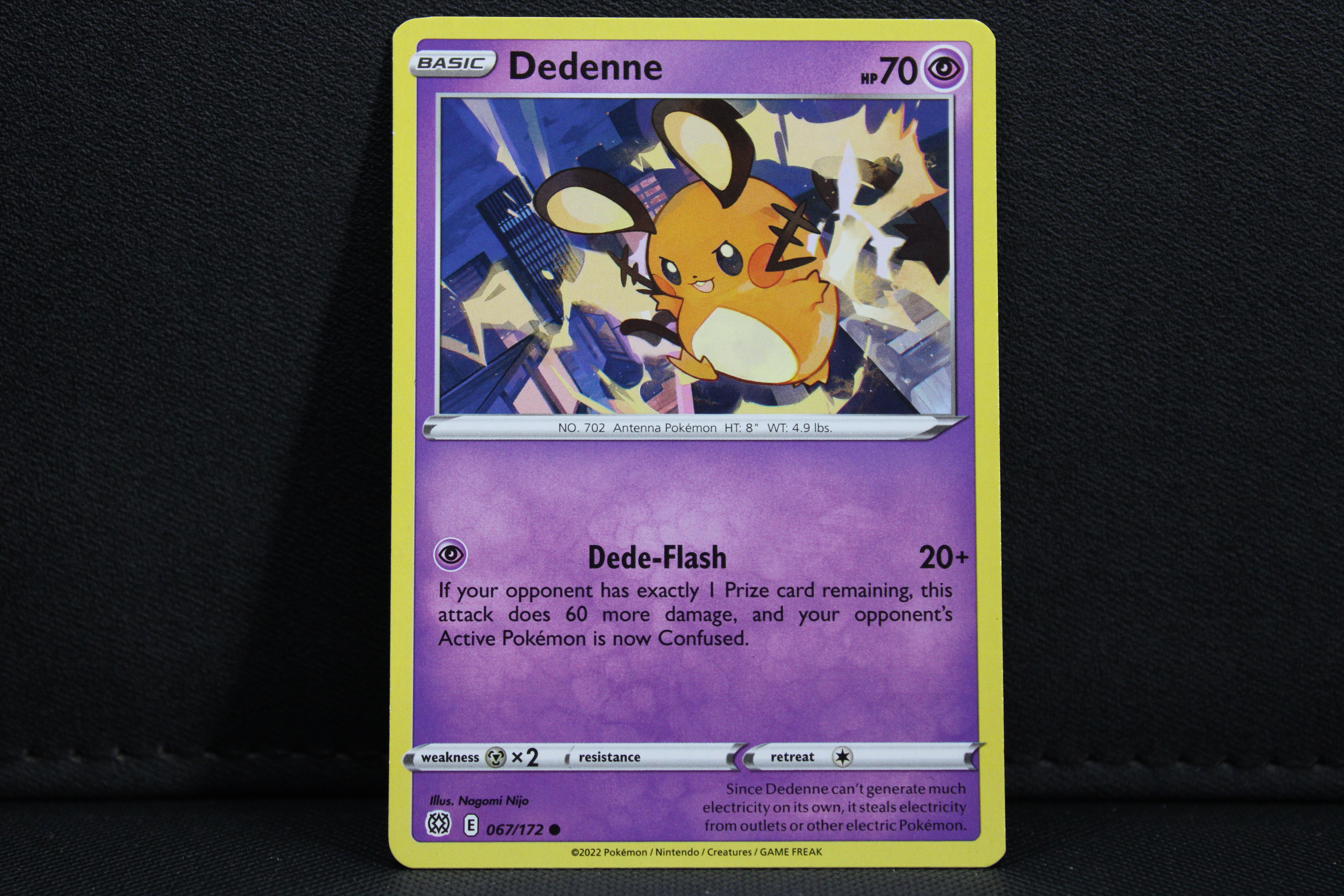 Dedenne 067/172 - Non Holo, SWSH Brilliant Stars