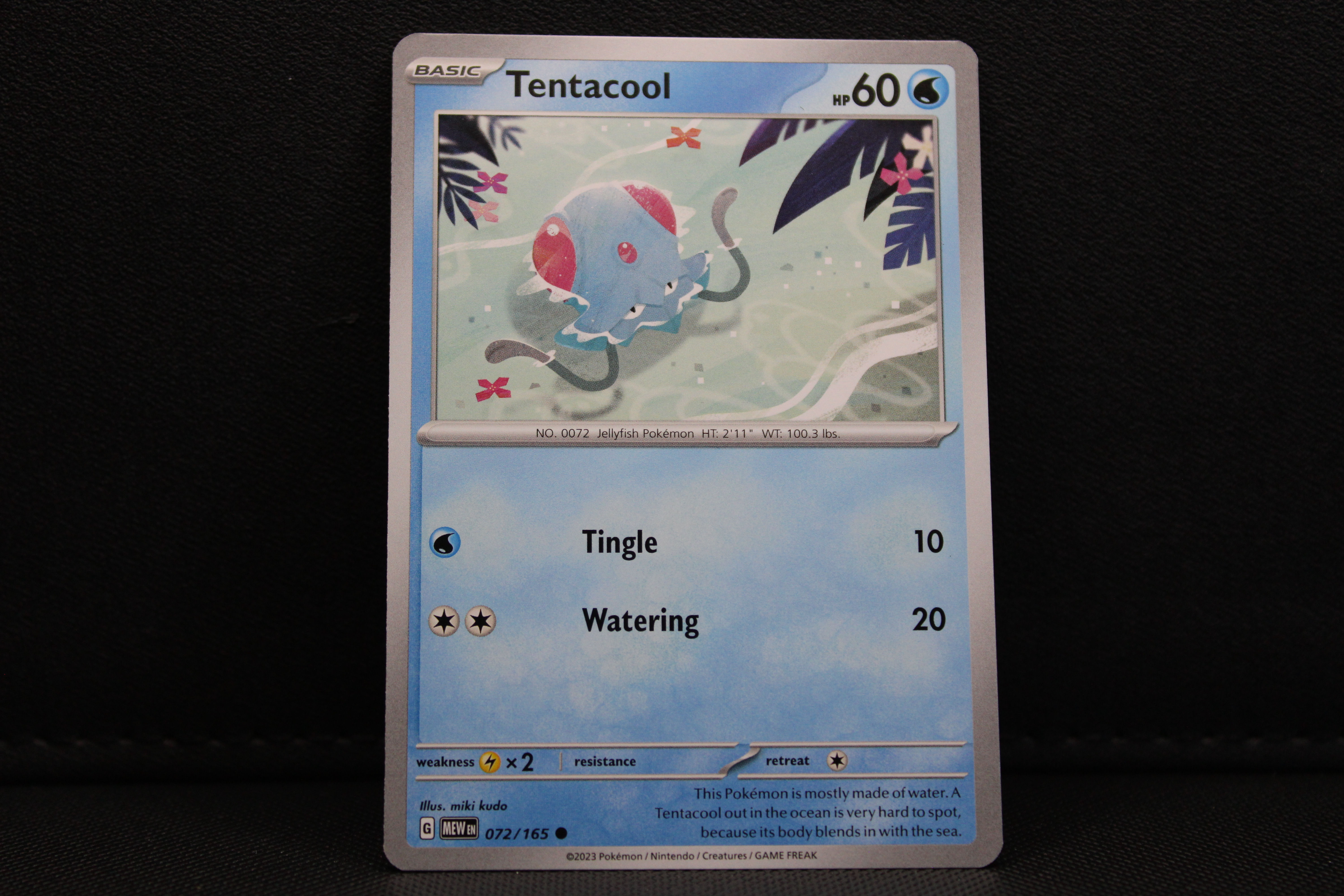 Tentacool 072/165 - Non Holo, SV 151