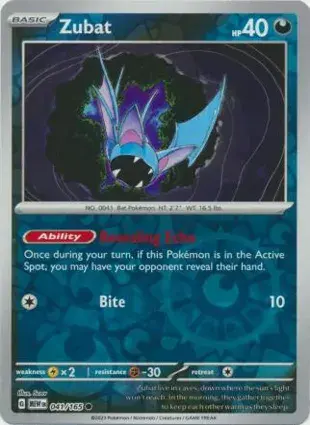 Zubat 041/165 - Reverse Holo, SV 151