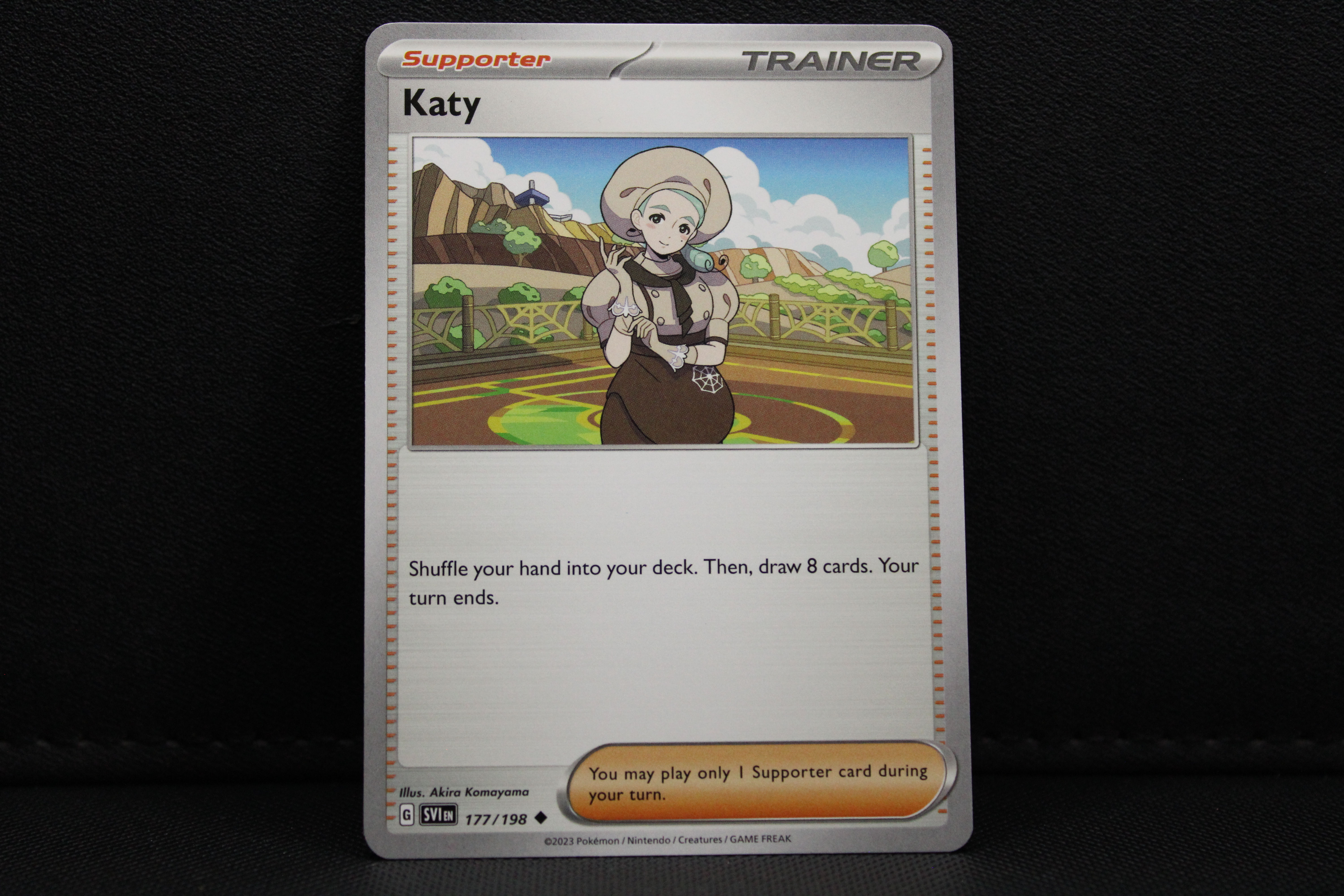 Katy 177/198 - Trainer Non Holo, SV Scarlet & Violet