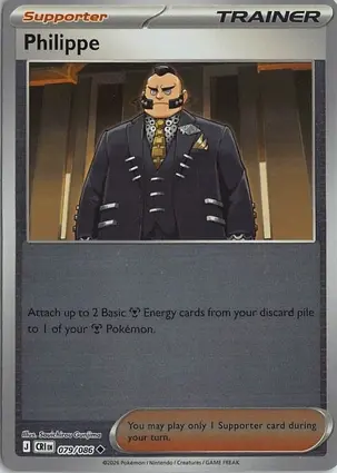 Philippe 079/086 - Trainer Reverse Holo, ME Chaos Rising