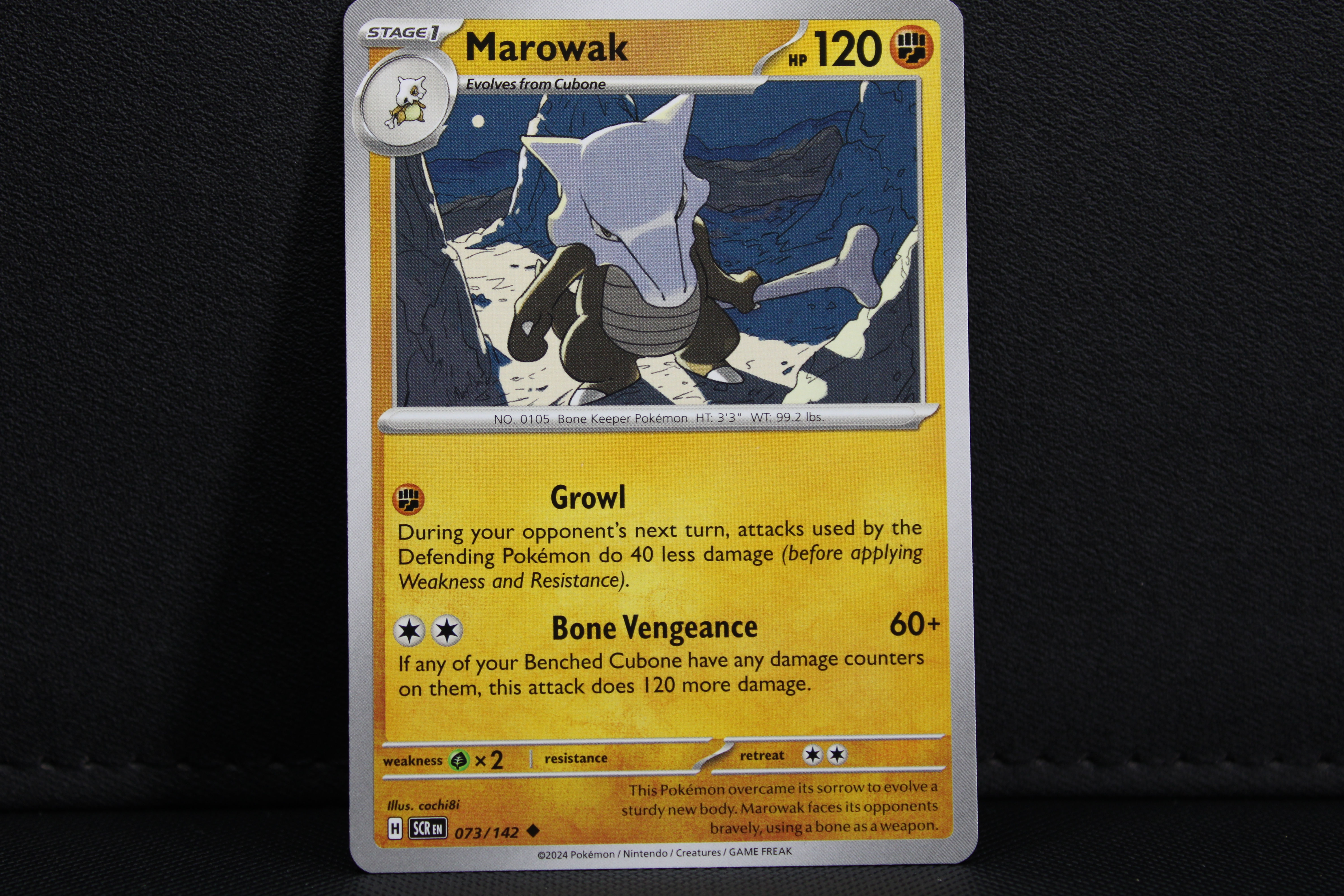 Marowak 073/142 - Non Holo, SV Stellar Crown