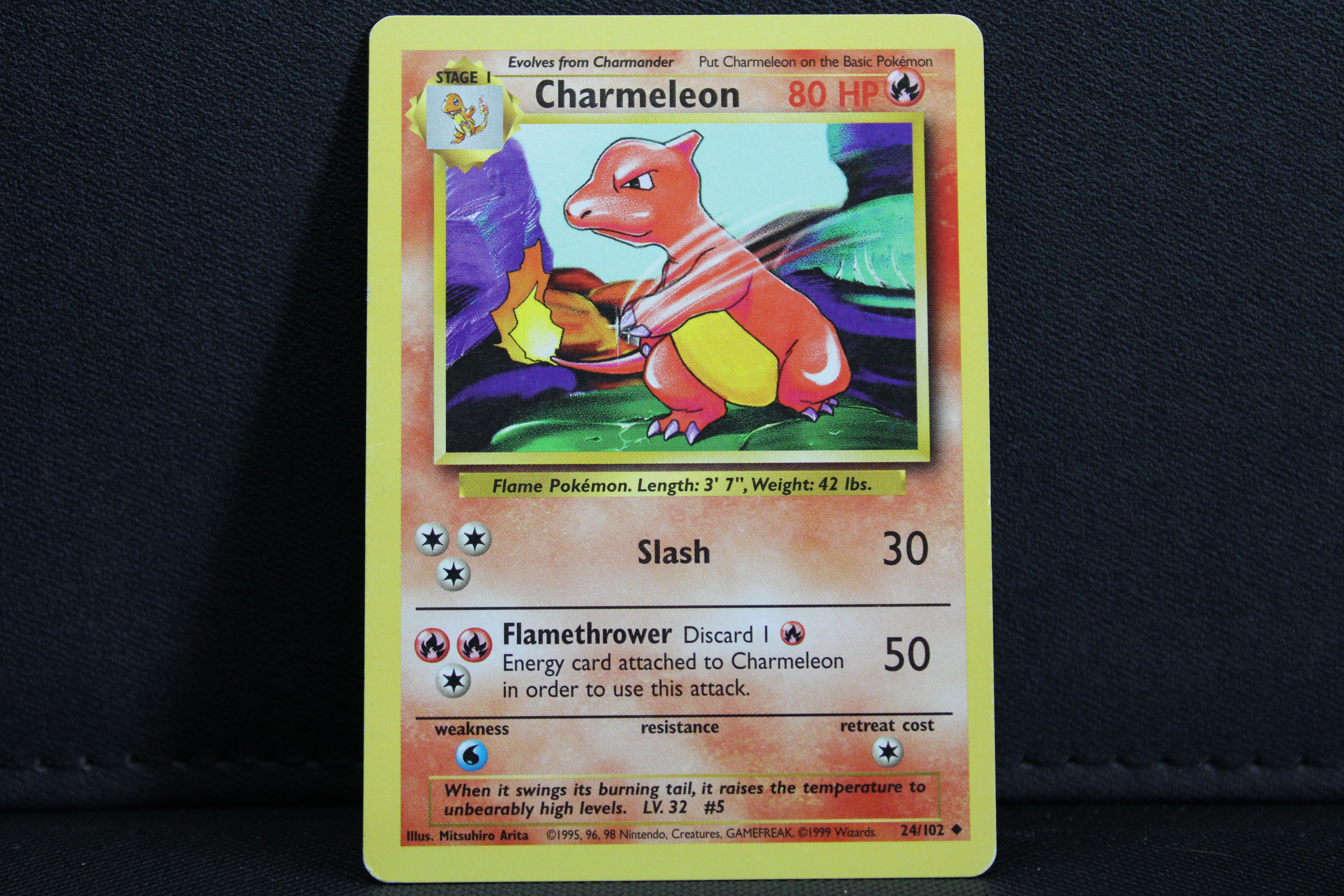 Charmeleon 24/102 - Non Holo, 1999 Base Unlimited