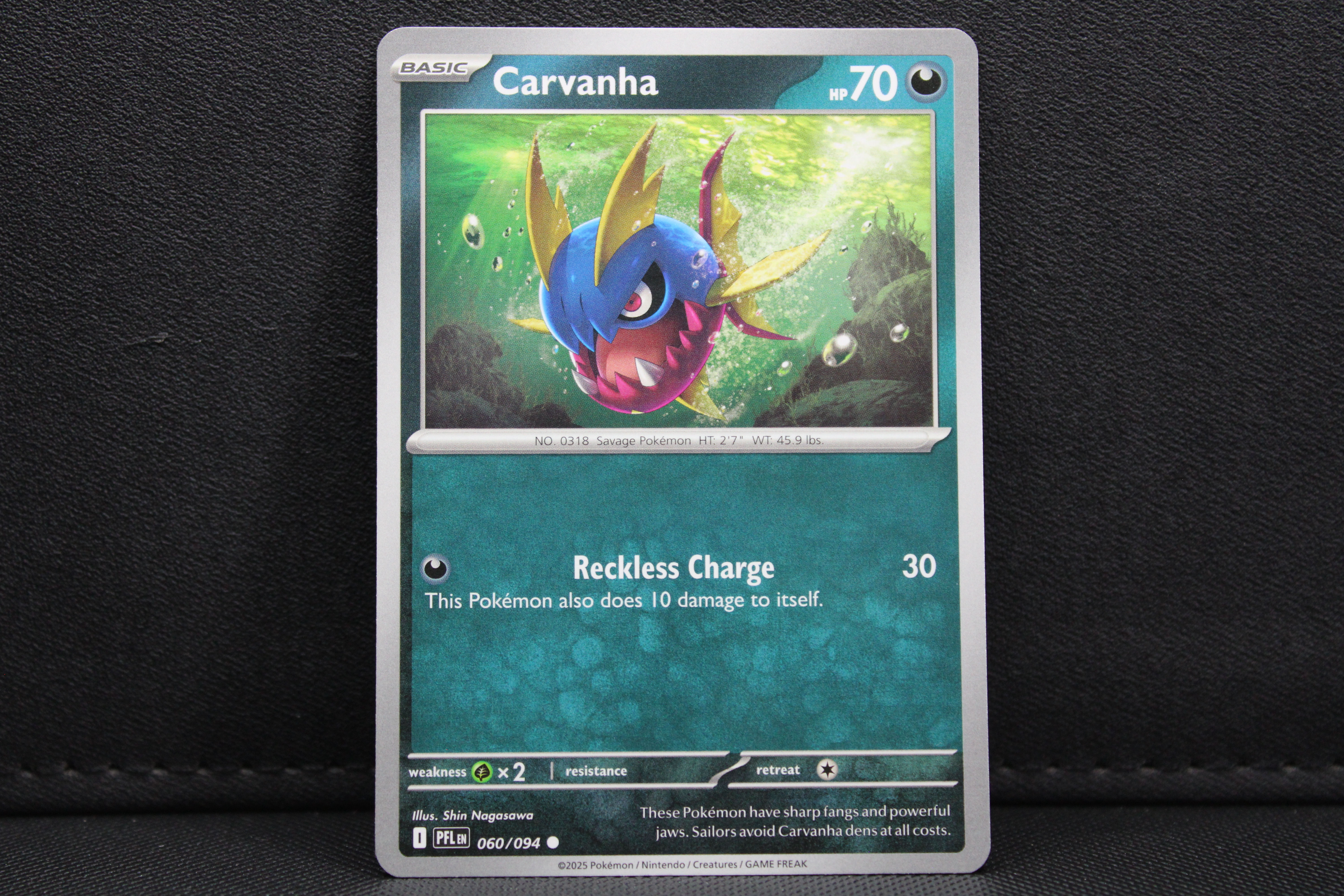 Carvanha 060/094 - Non Holo, ME Phantasmal Flames