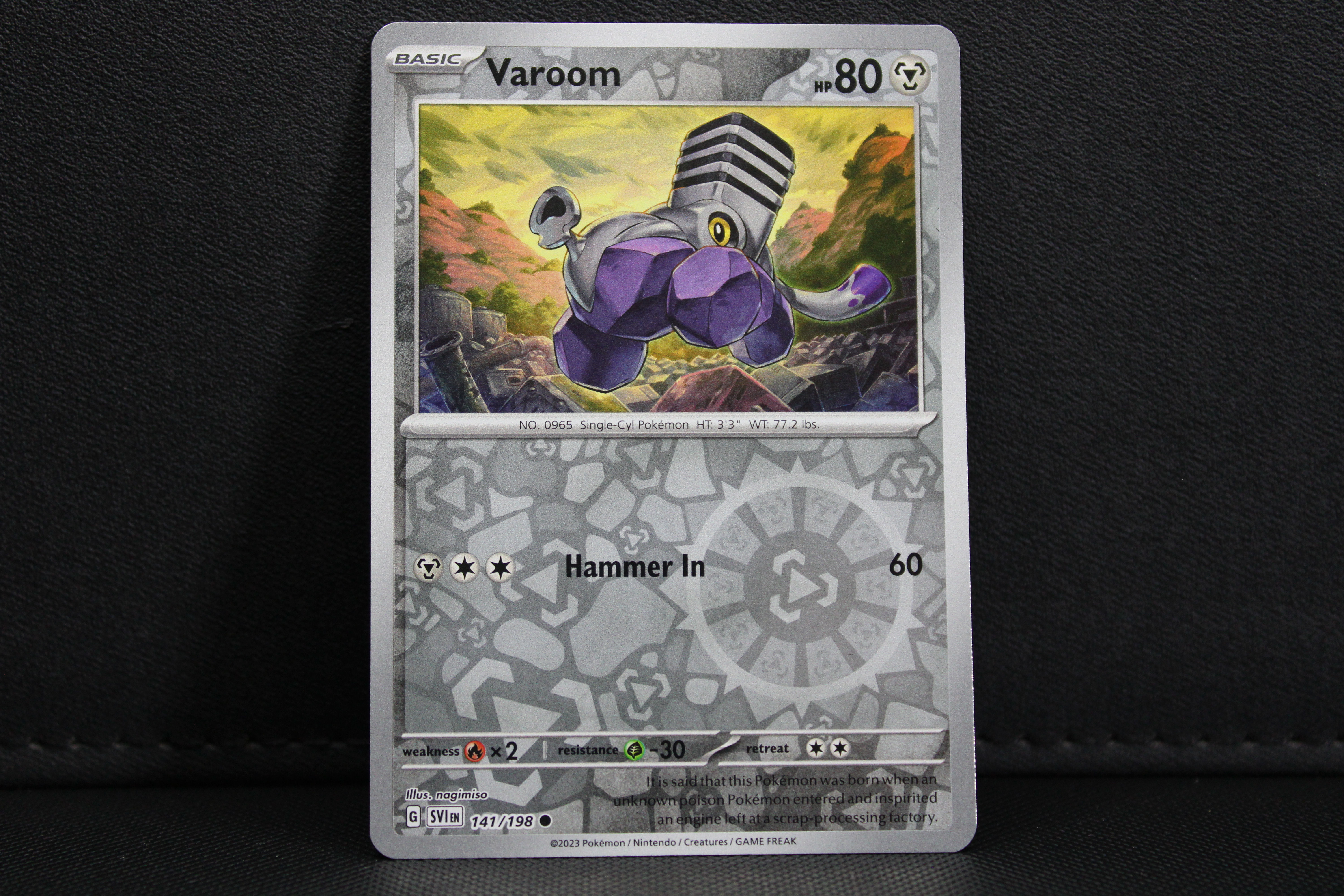 Varoom 141/198 - Reverse Holo, SV Scarlet & Violet