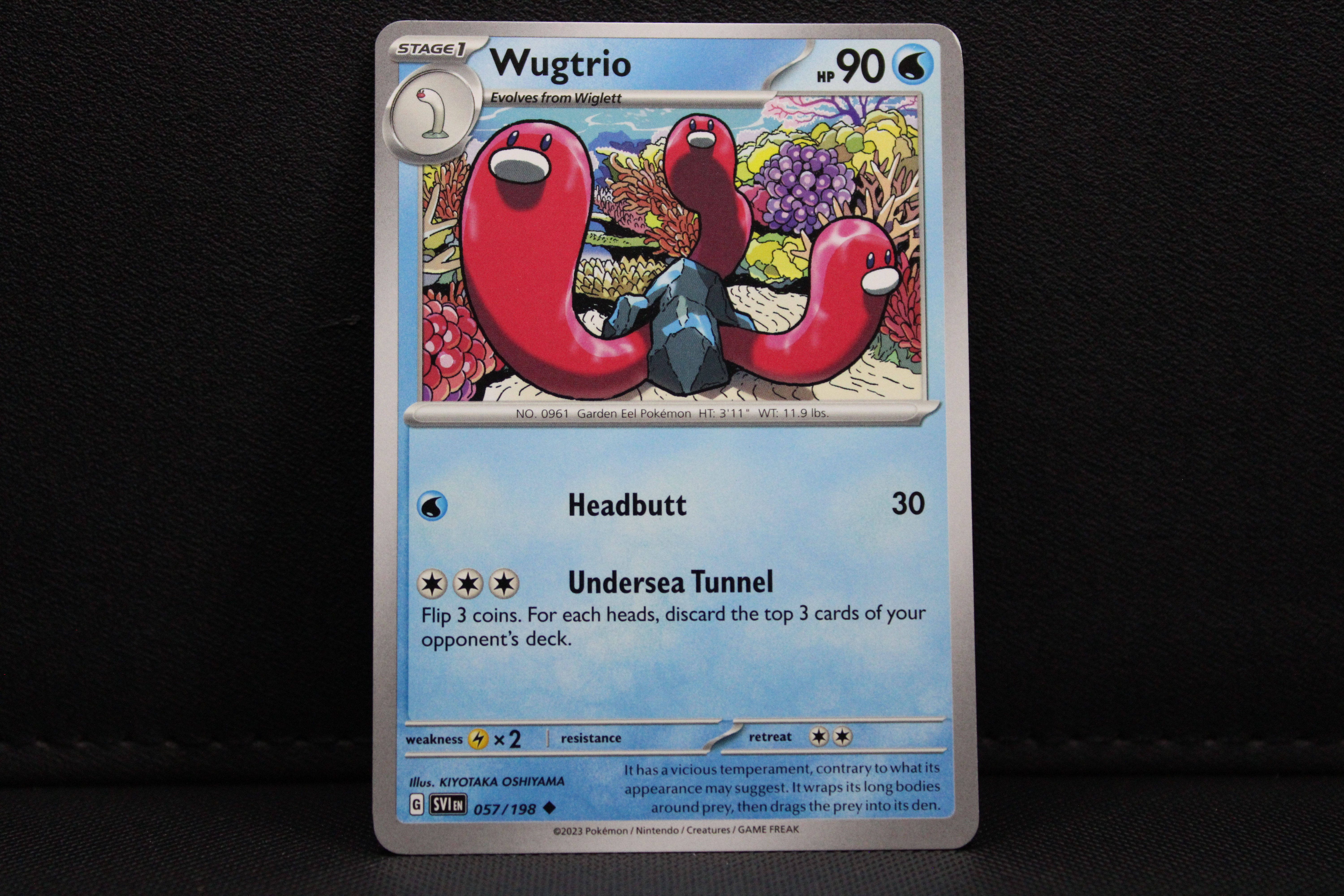 Wugtrio 057/198 - Non Holo, SV Scarlet & Violet