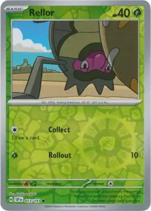Rellor 013/191 - Reverse Holo, SV Surging Sparks