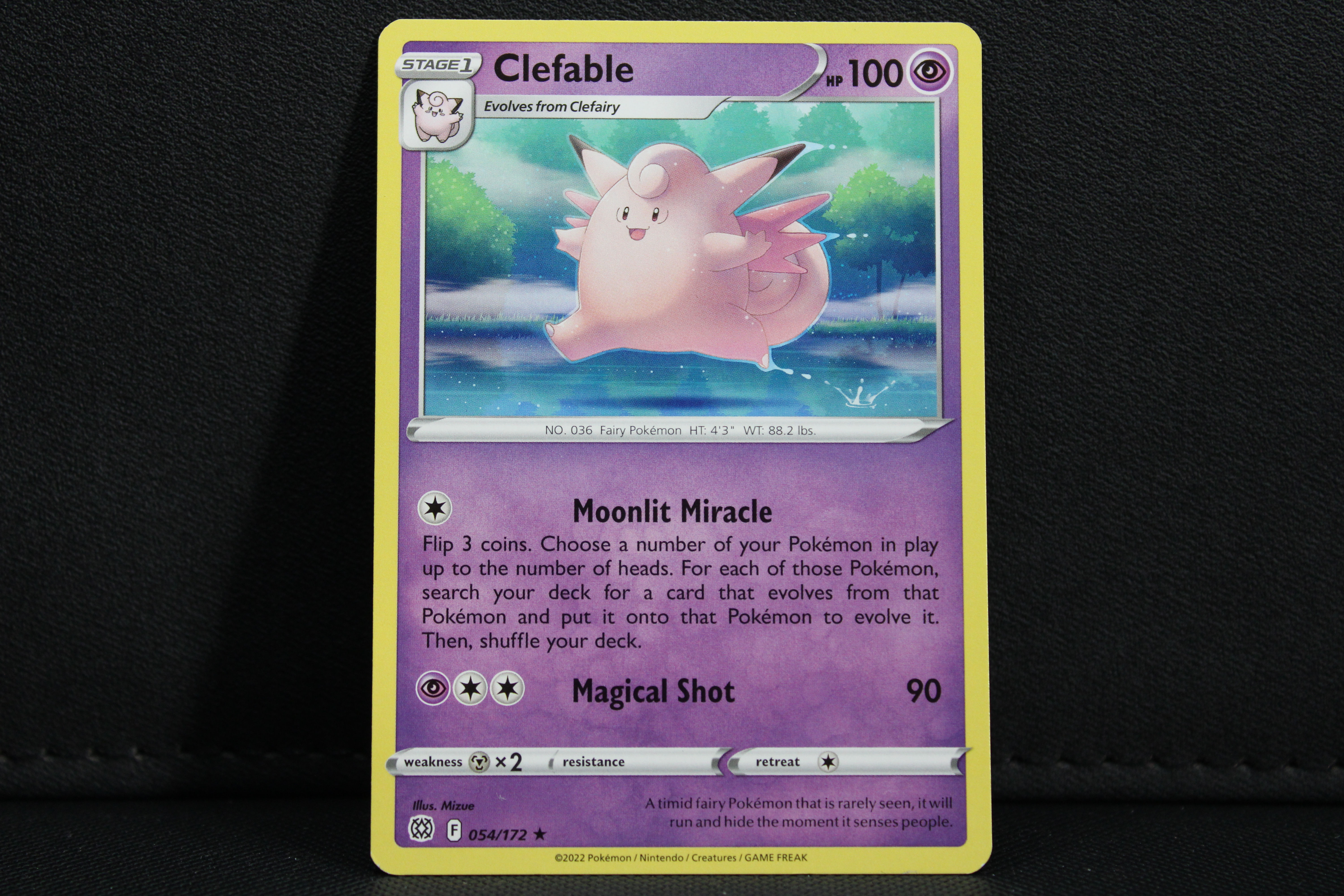 Clefable 054/172 - Non Holo, SWSH Brilliant Stars