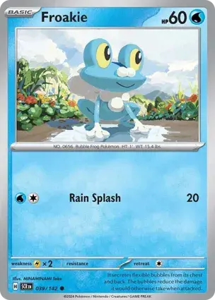 Froakie 039/142 - Non Holo, SV Stellar Crown