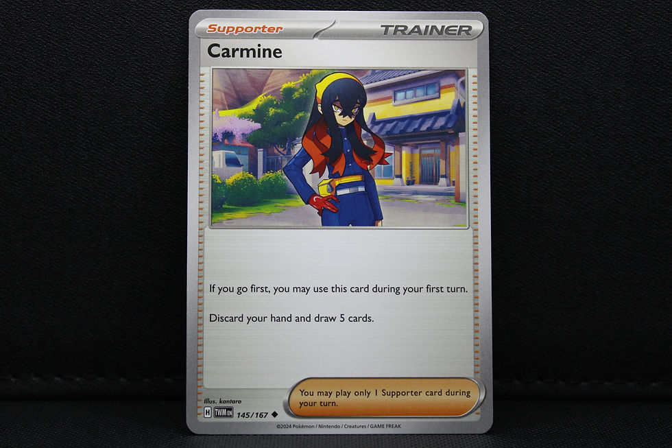 Thumbnail: Carmine 145/167 - Trainer Non Holo, SV Twilight Masquerade
