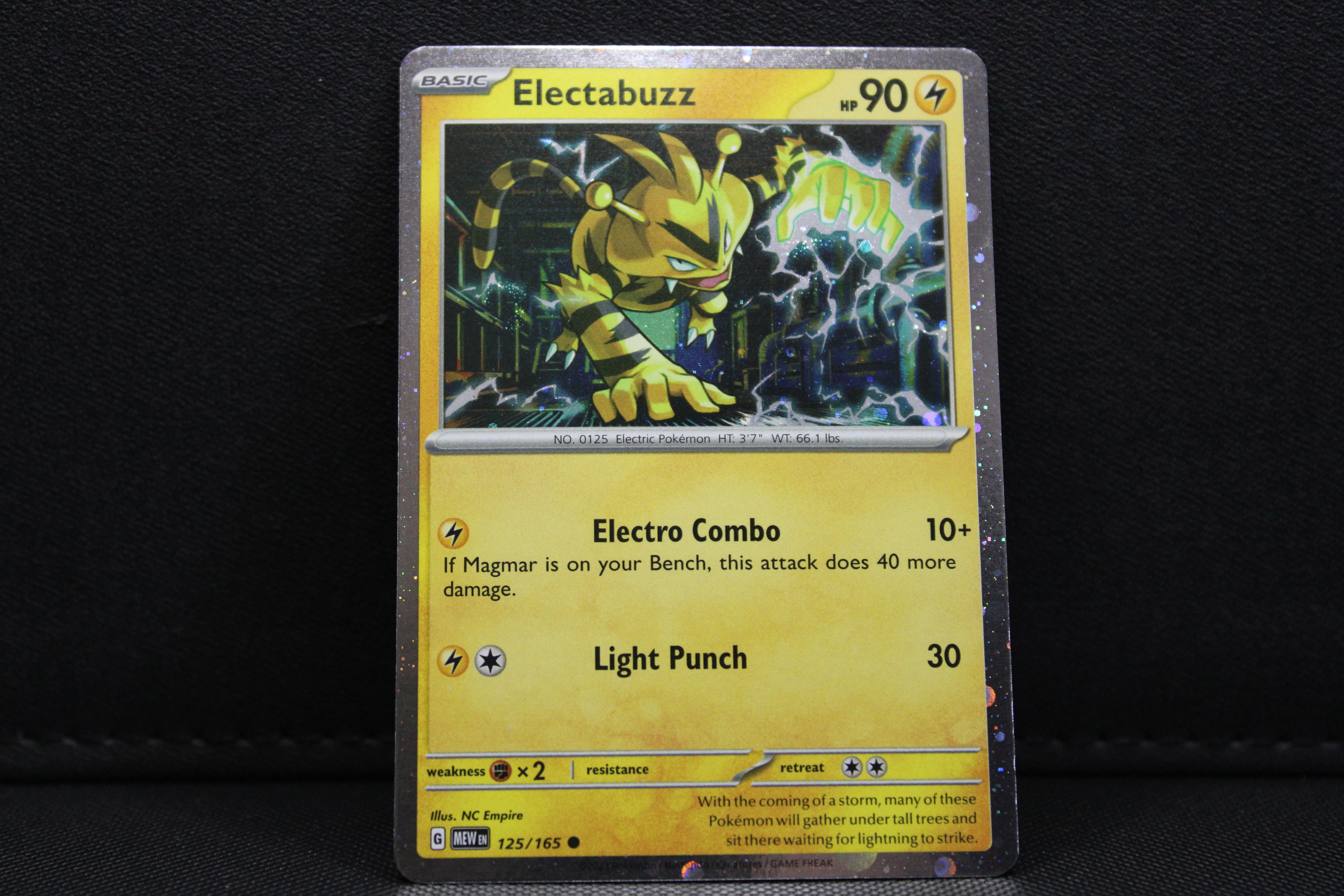 Electabuzz 125/165 - Cosmo Holo, SV 151