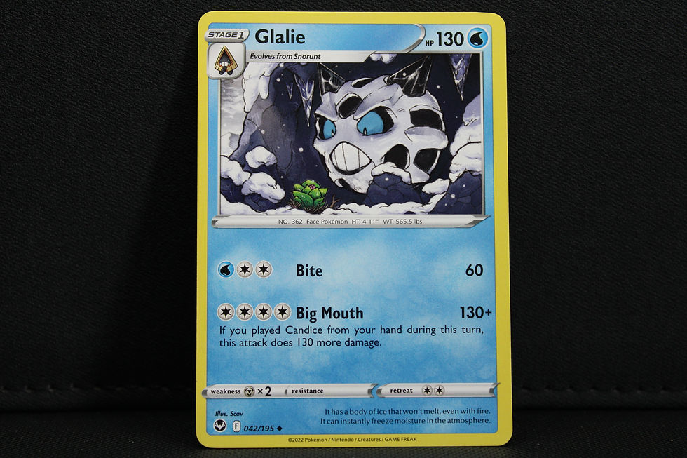 Thumbnail: Glalie 042/195 - Non Holo, SWSH Silver Tempest