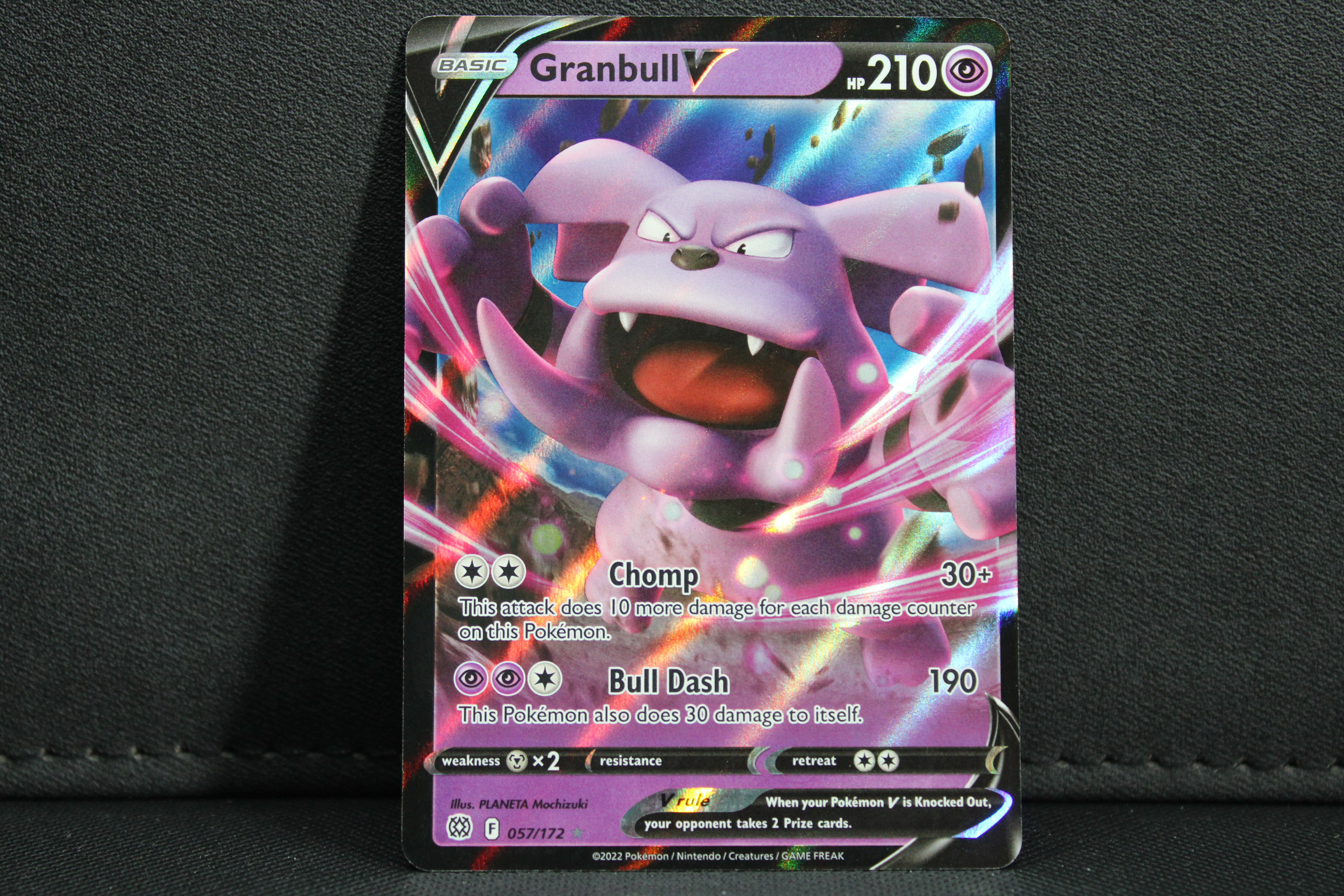 Granbull V 057/172 - Holo (Full Art), SWSH Brillant Stars
