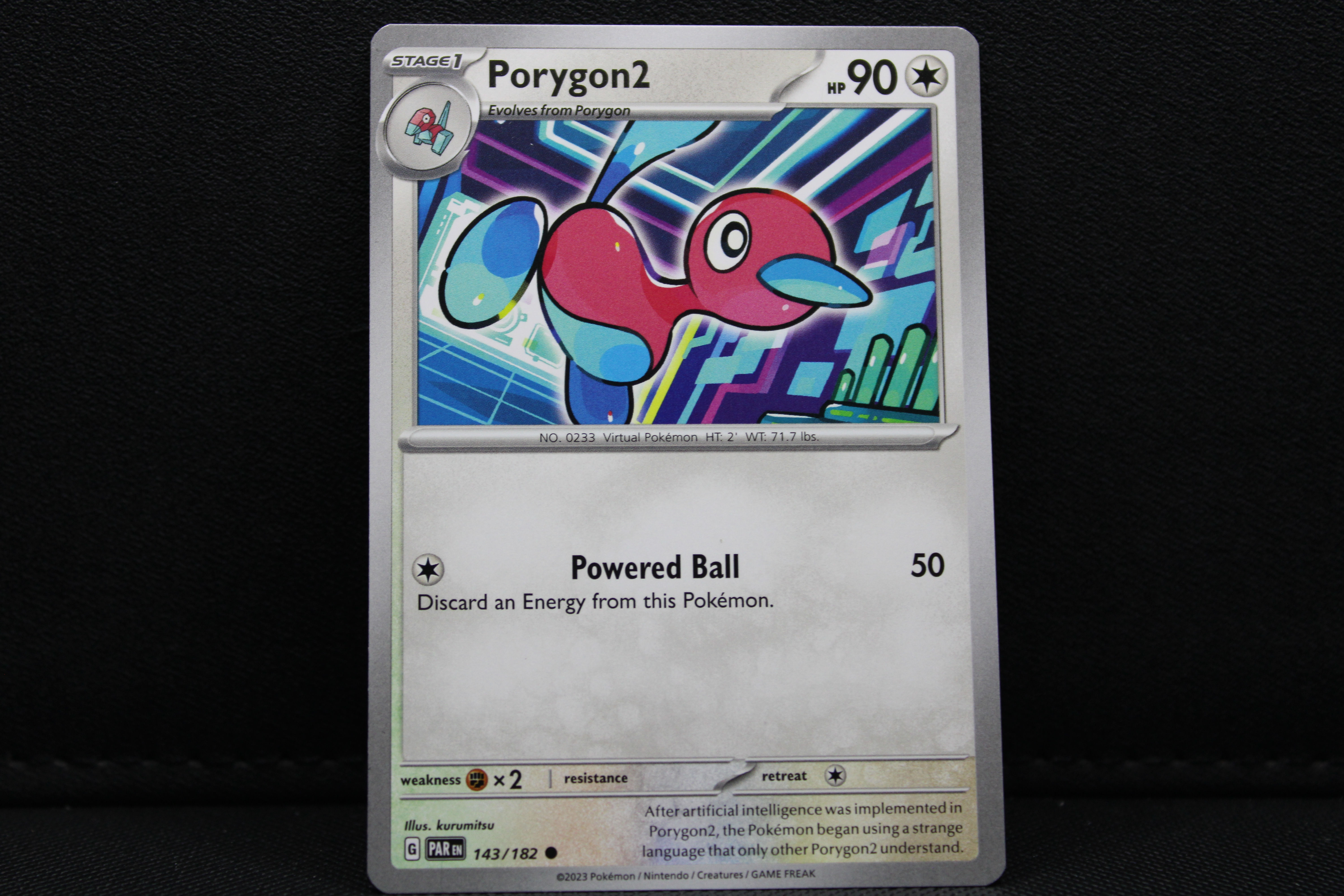 Porygon2 143/182 - Non Holo, SV Paradox Rift