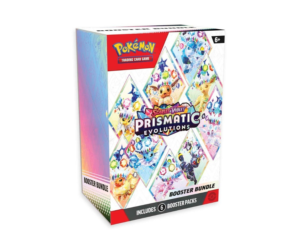 Pokémon TCG: Scarlet & Violet-Prismatic Evolutions Booster Bundle