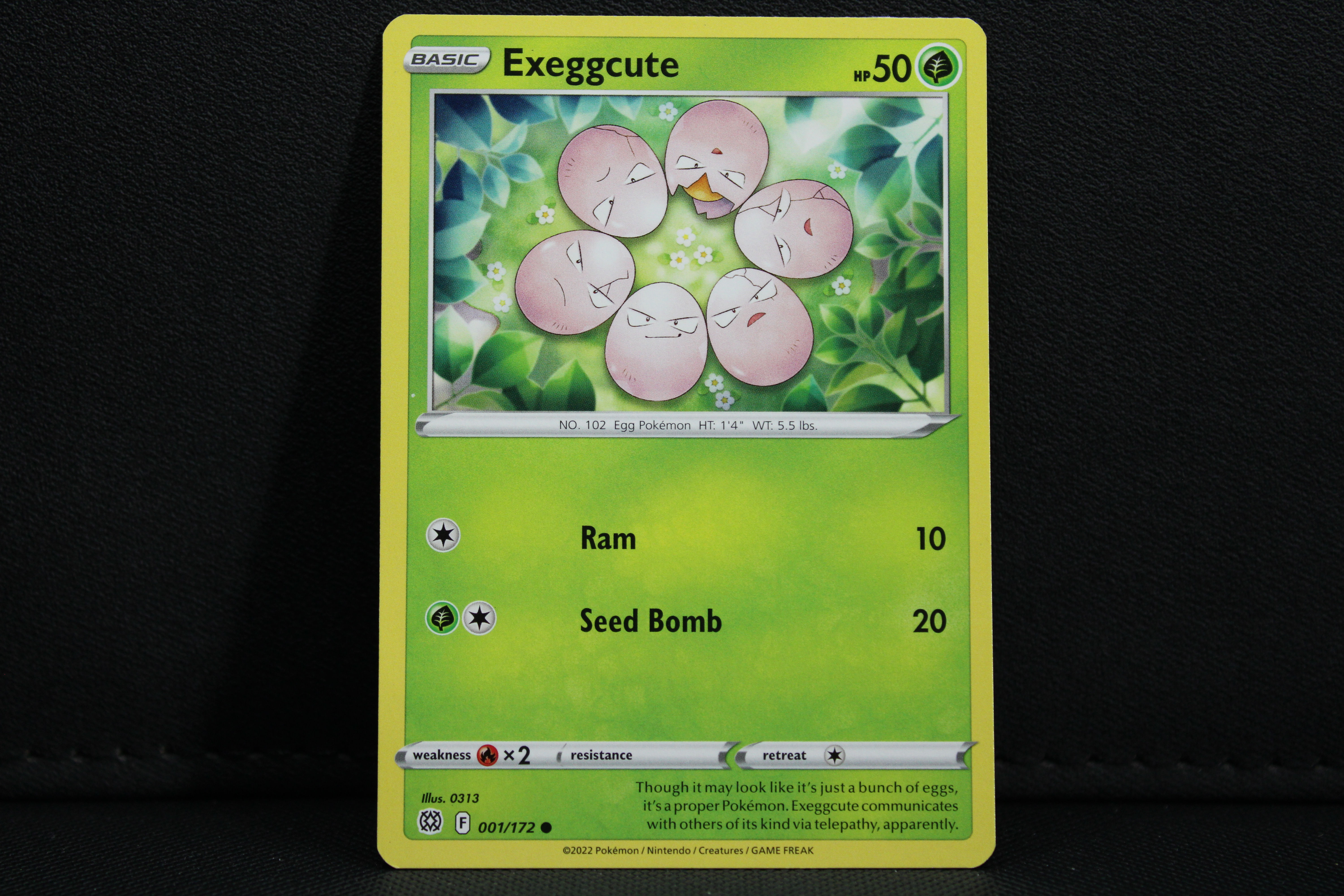 Exeggcute 001/172 - Non Holo, SWSH Brilliant Stars