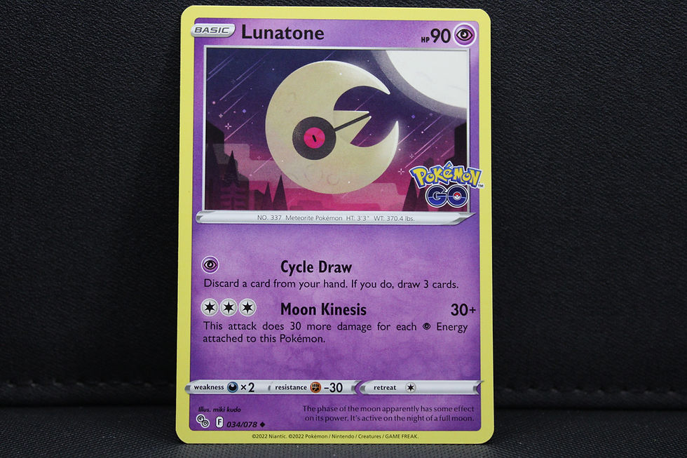 Thumbnail: Lunatone 034/078 - Non Holo, SWSH Pokemon Go