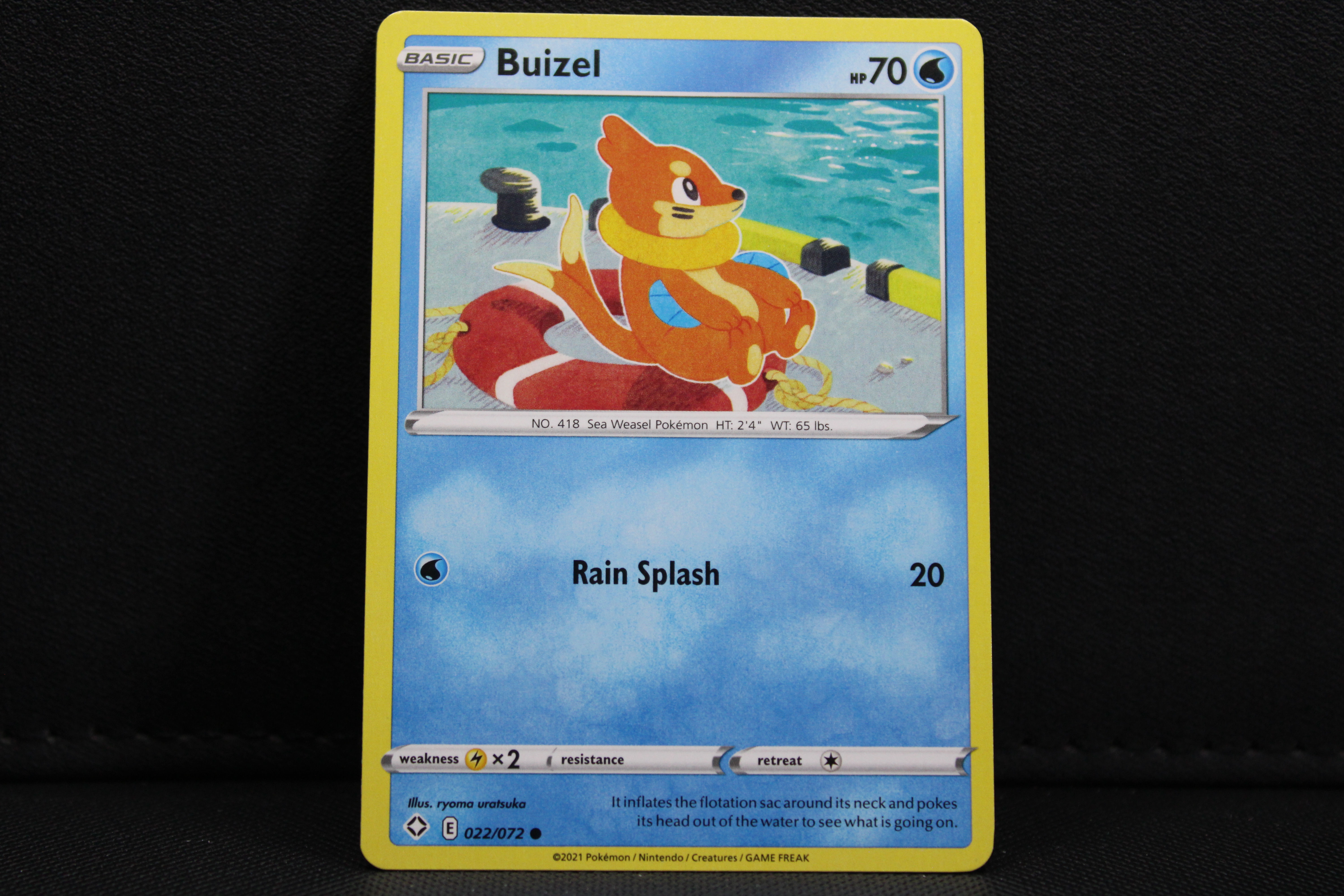 Buizel 022/072 - Non Holo, SWSH Shining Fates