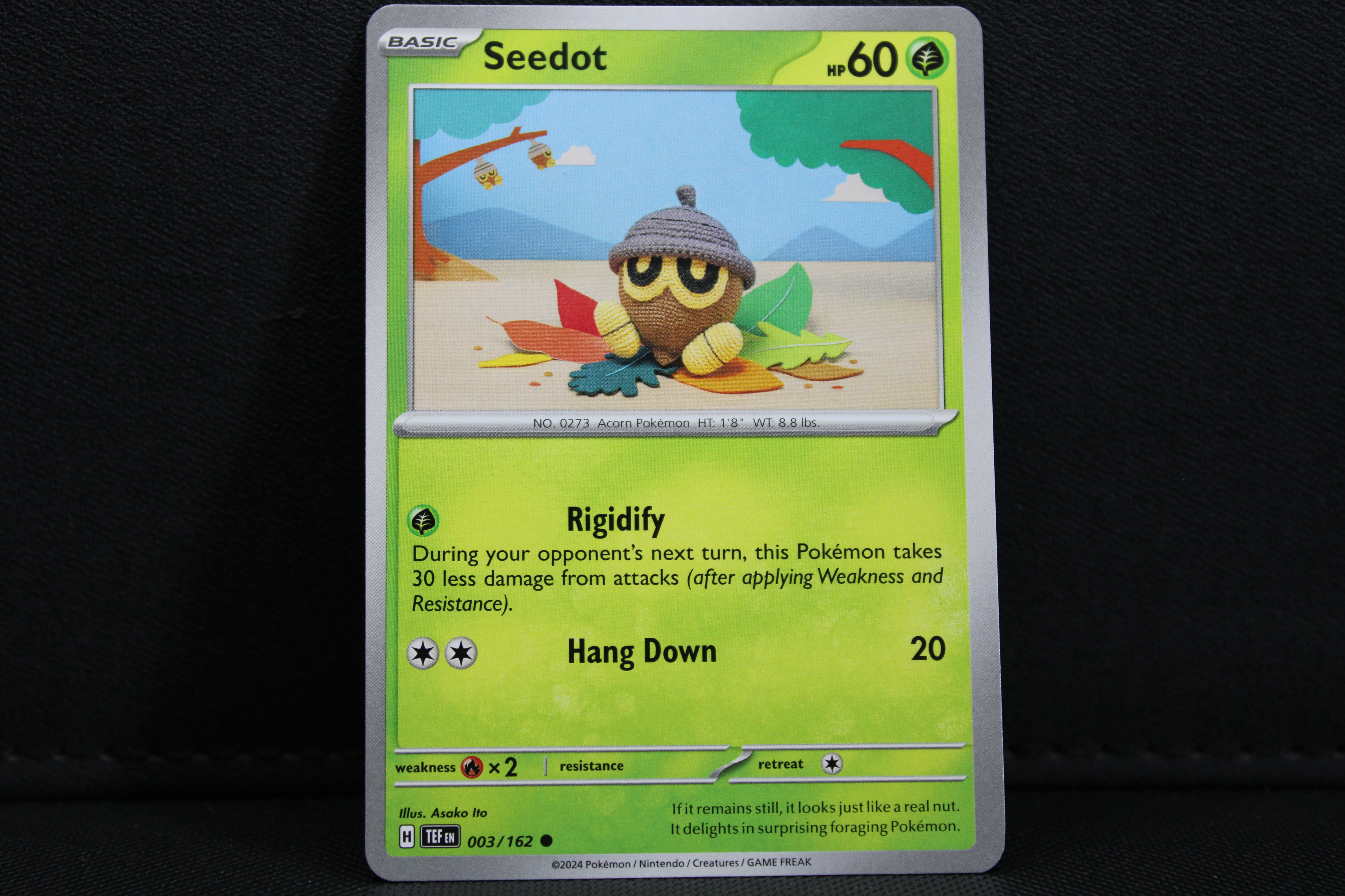 Seedot 003/162 - Non Holo, SV Temporal Forces