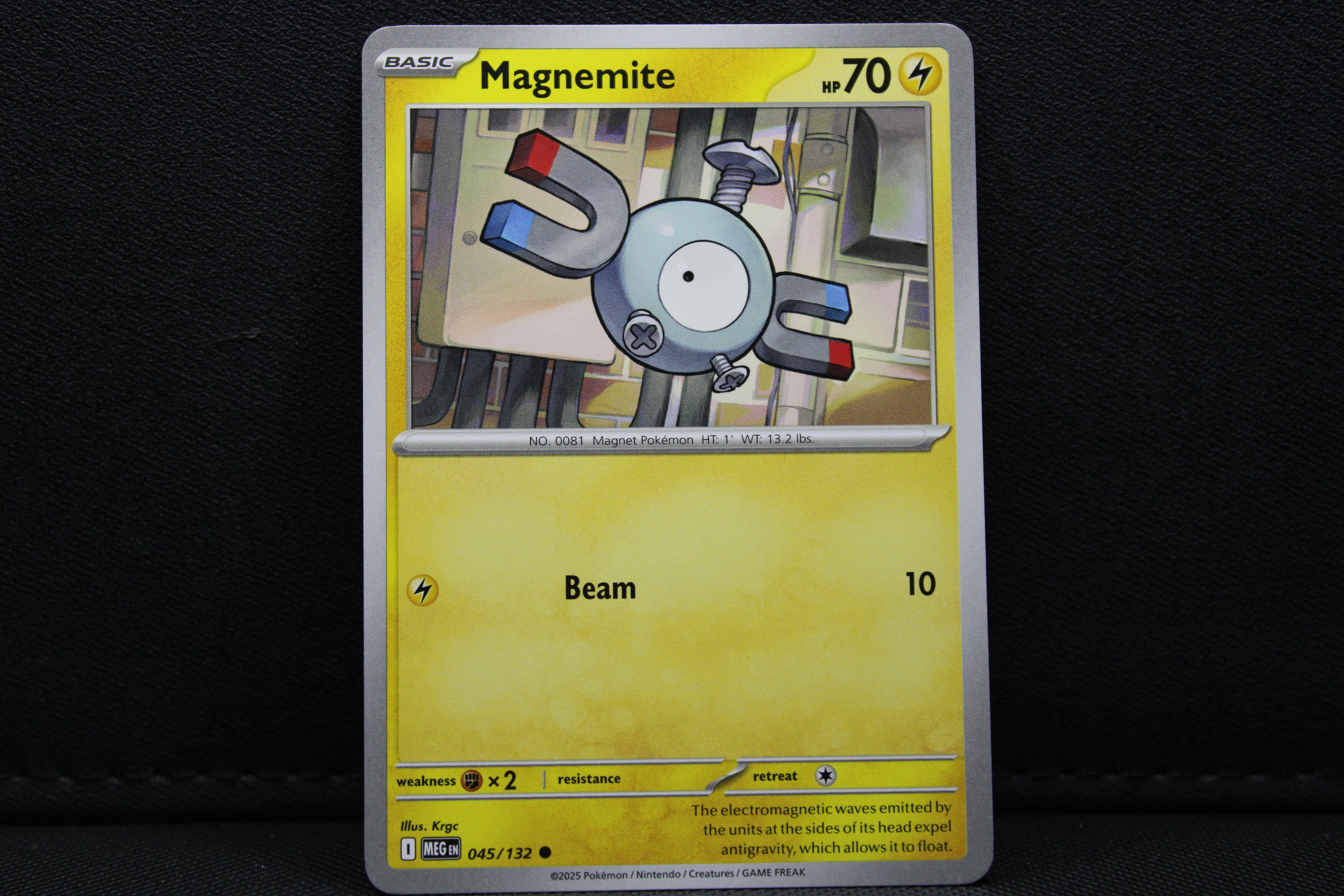 Magnemite 045/132 - Non Holo, ME Mega Evolution