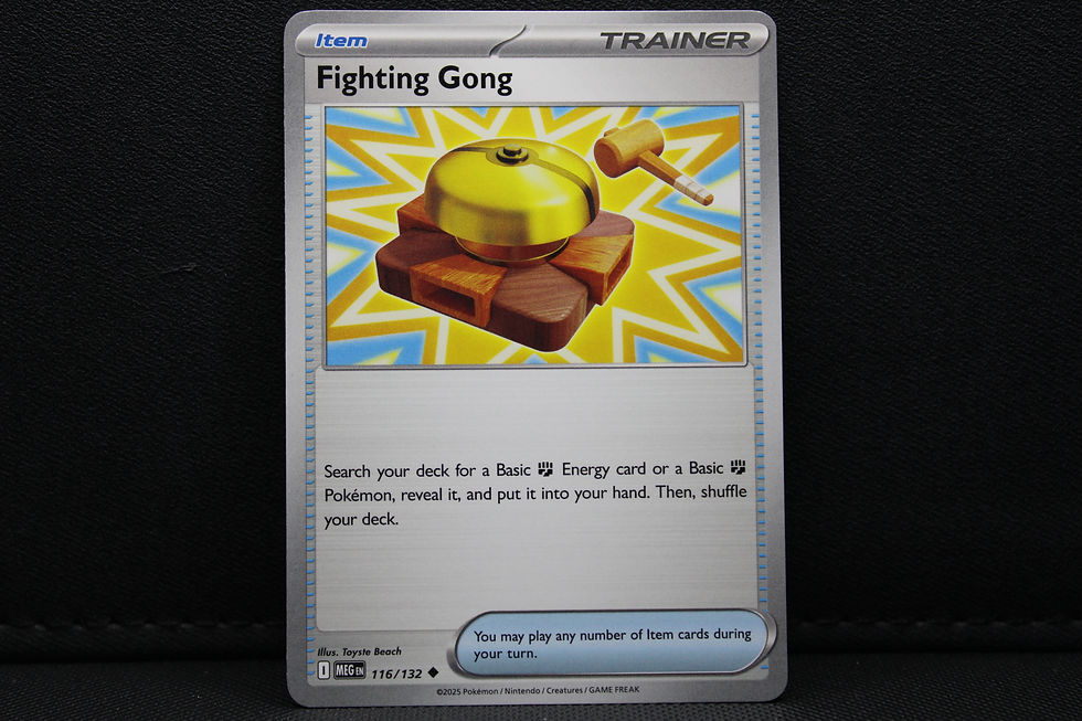 Thumbnail: Fighting Gong 116/132 - Trainer Non Holo, ME Mega Evolution