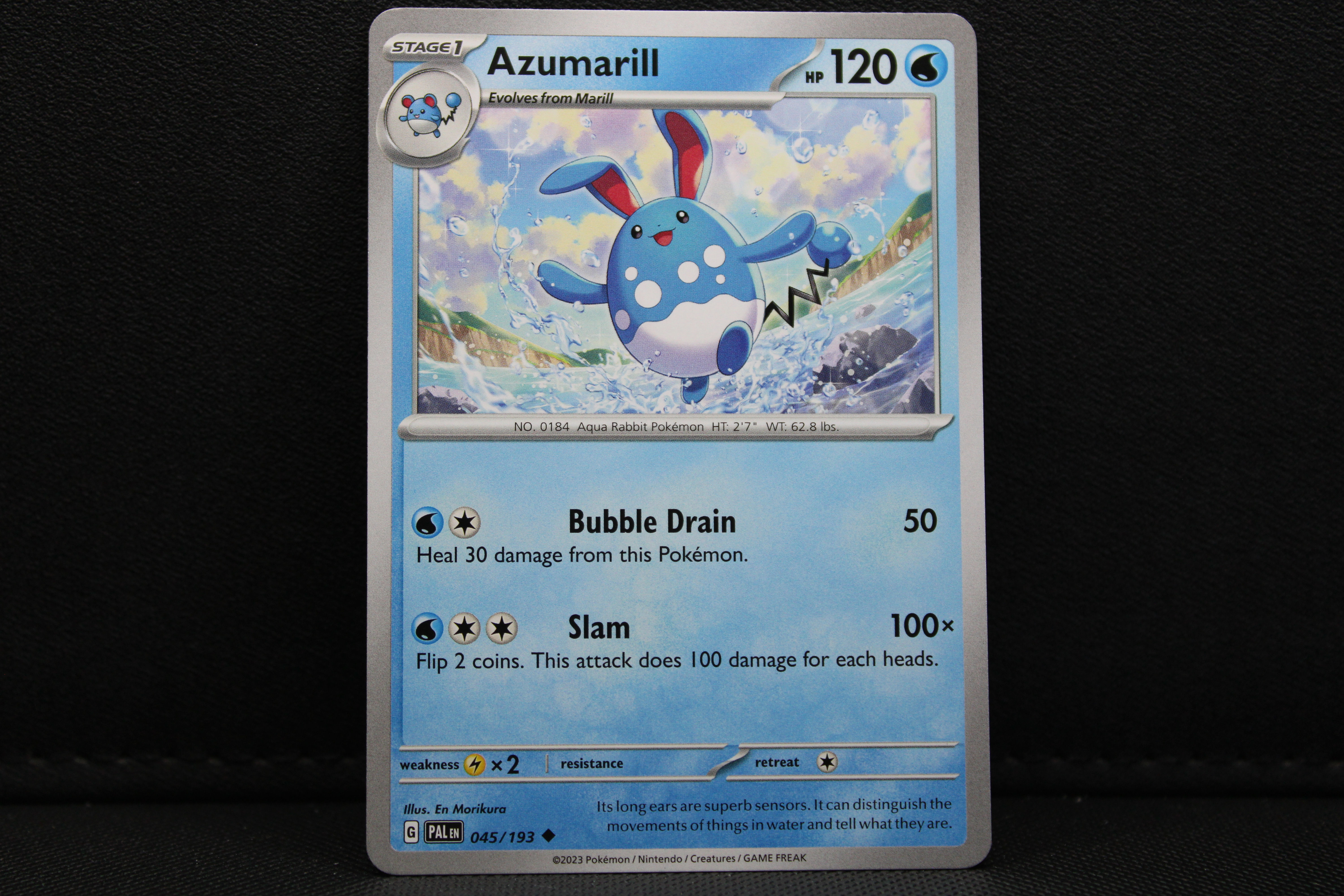 Azumarill 045/193 - Non Holo, SV Paldea Evolved
