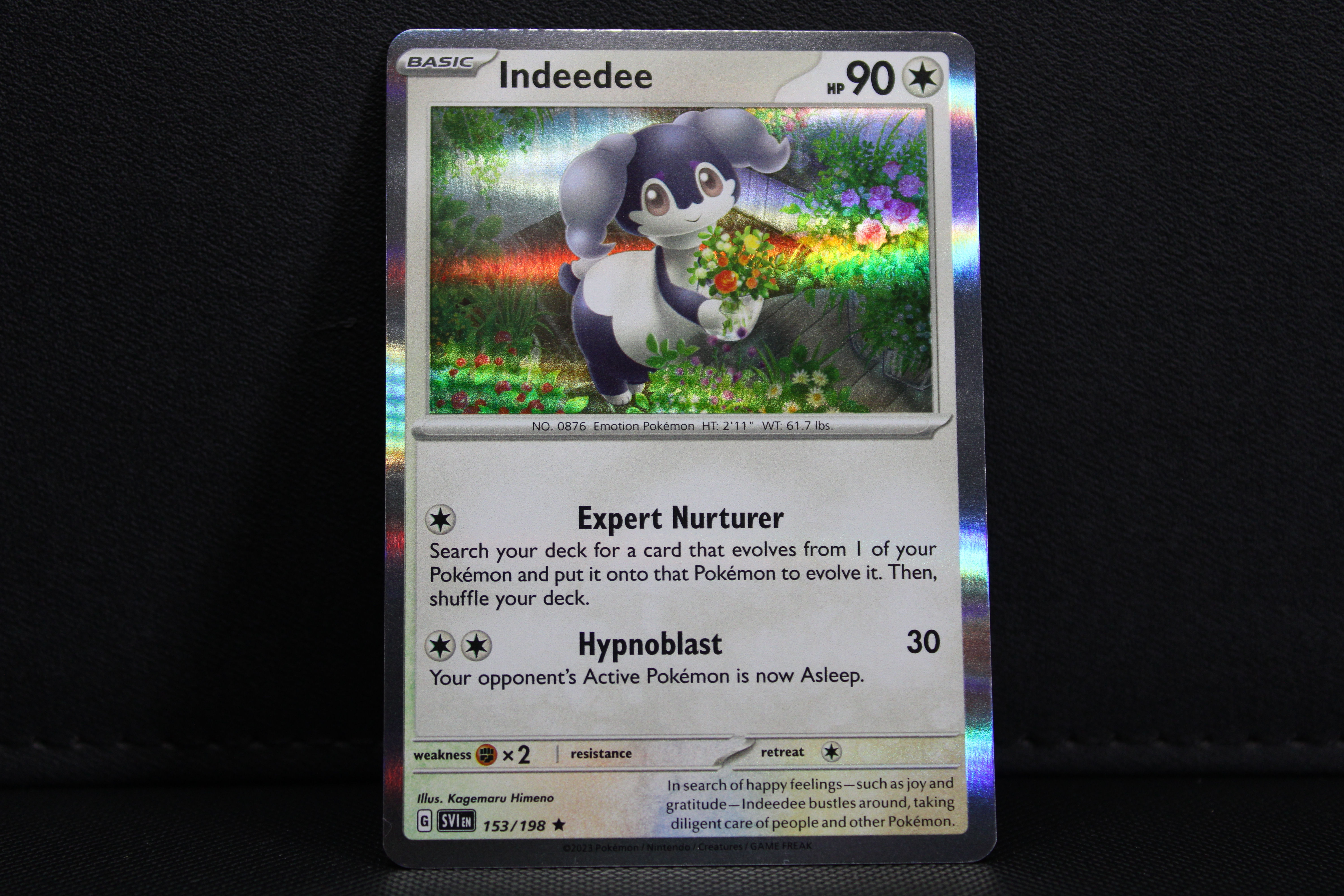 Indeedee 153/198 - Holo, SV Scarlet & Violet