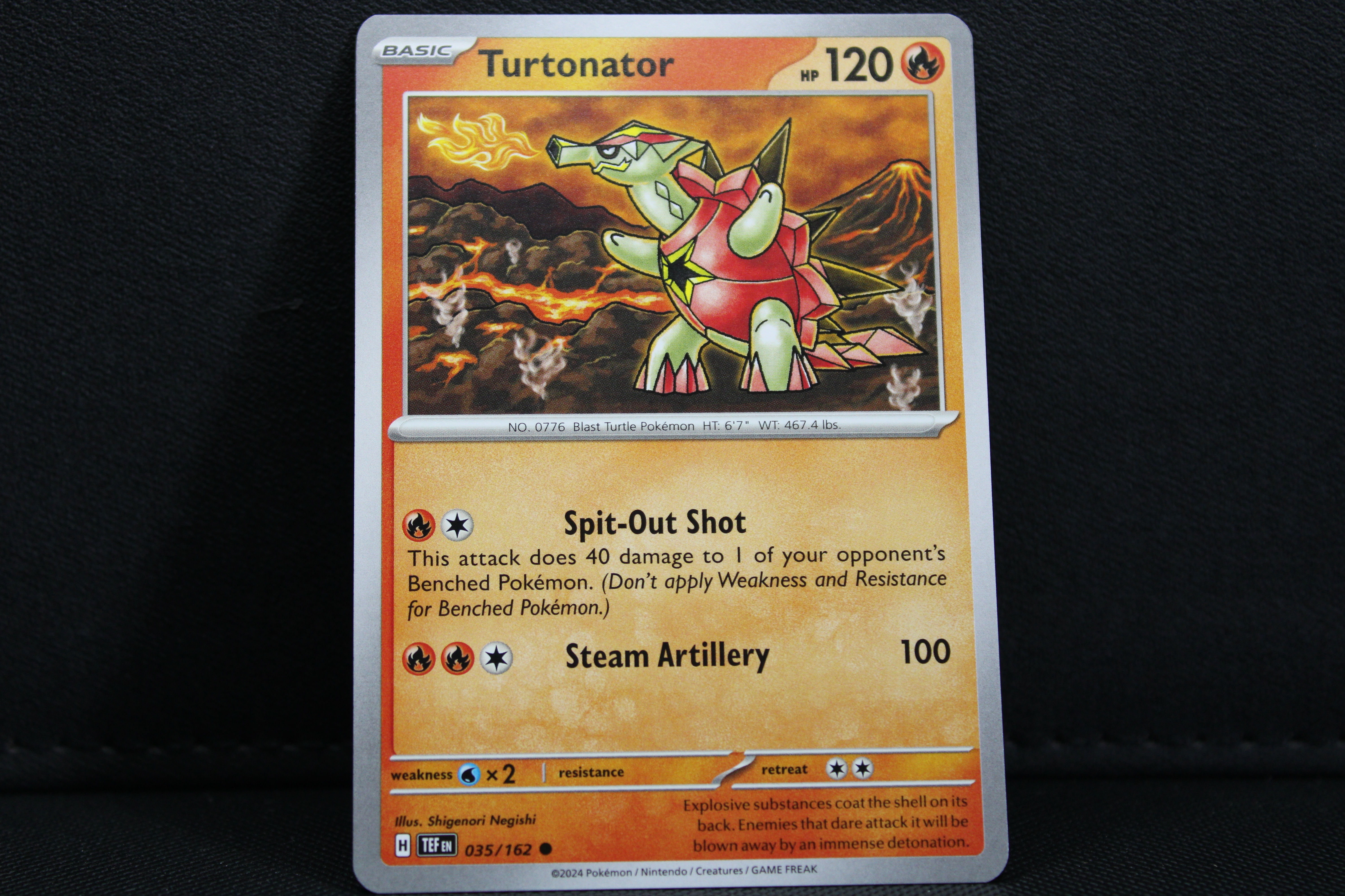 Turtonator 035/162 - Non Holo, SV Temporal Forces