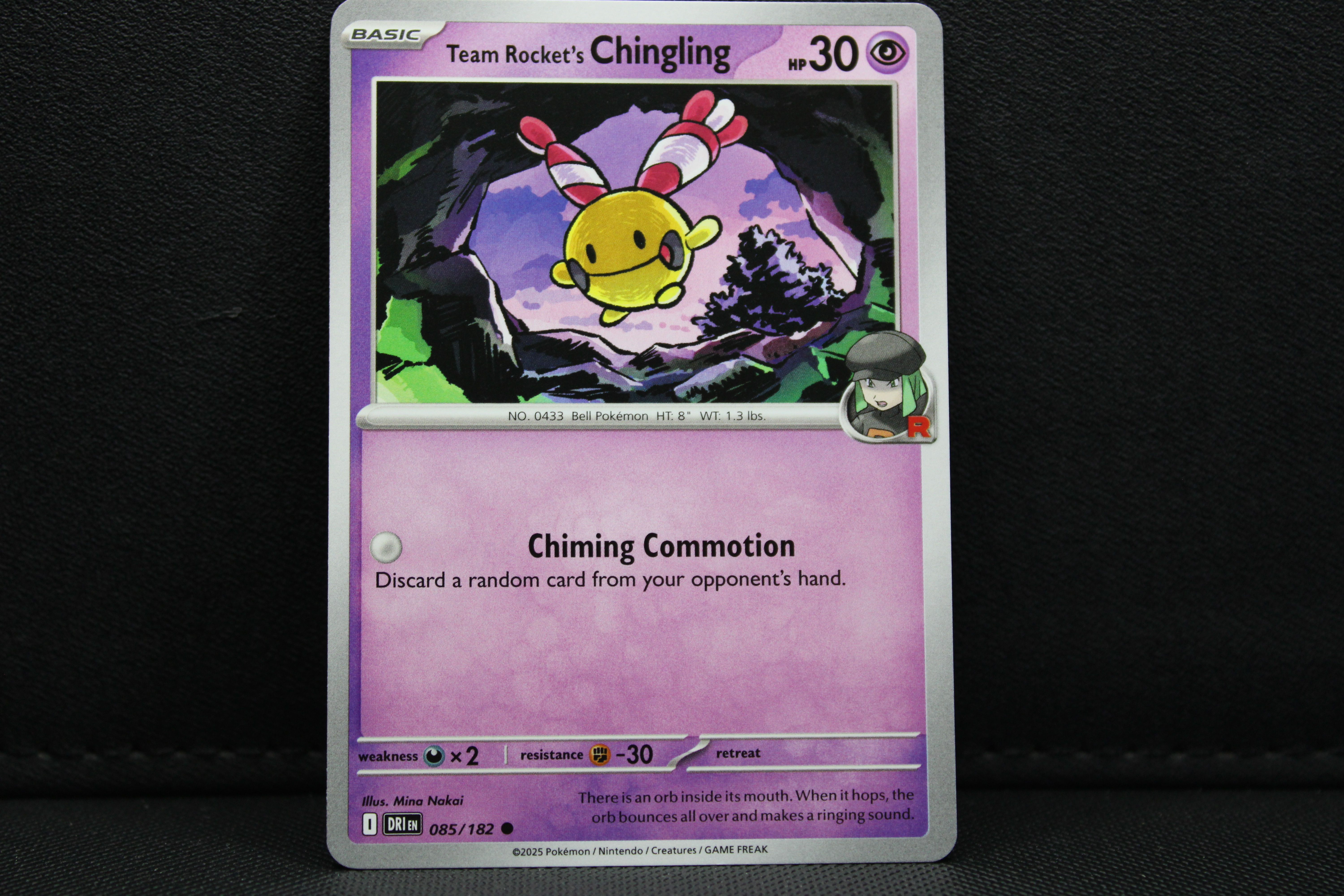 Team Rocket's Chingling 085/182 - Non Holo, SV Destined Rivals