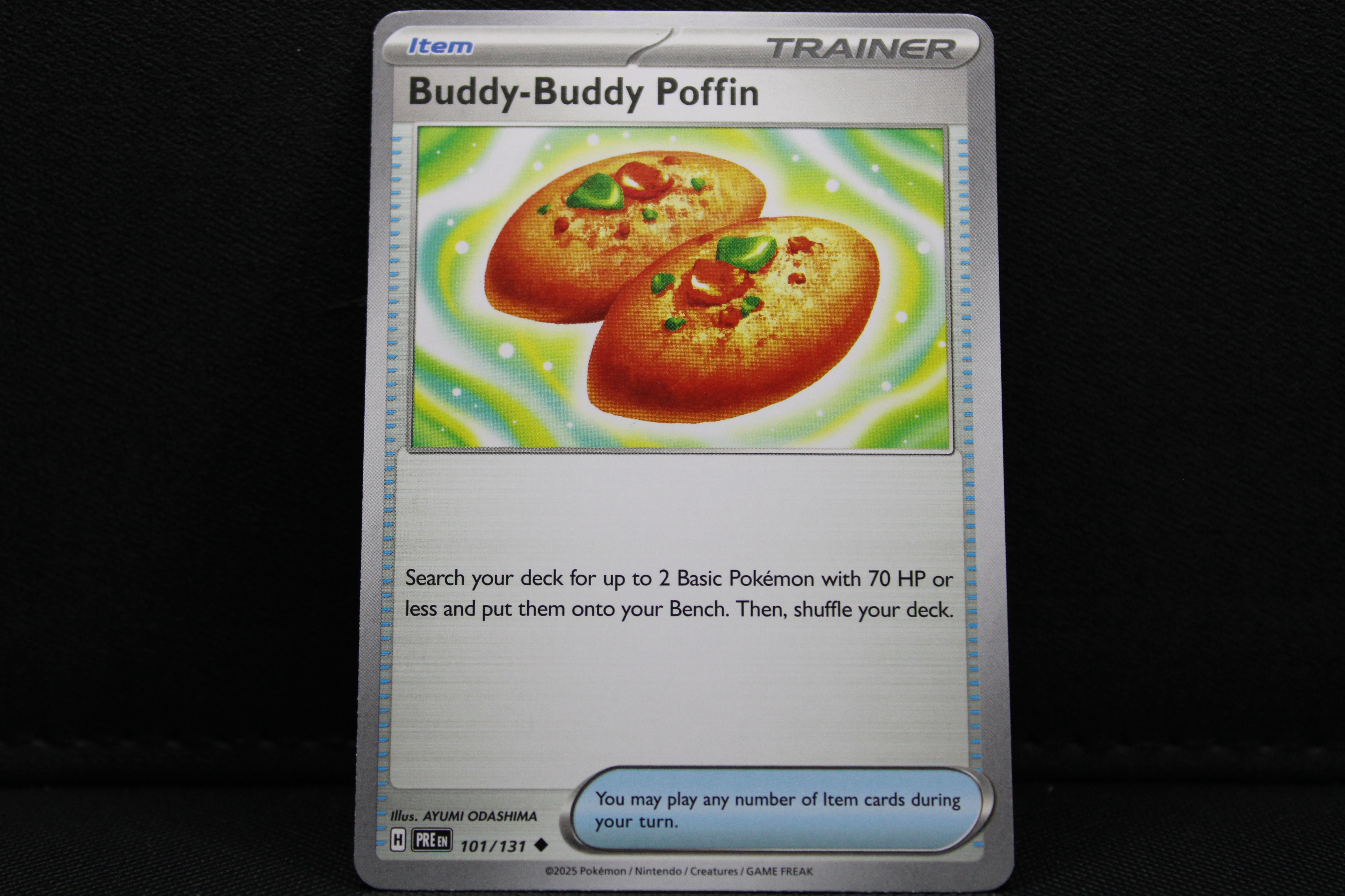 Buddy-Buddy Poffin 101/131 - Trainer Non Holo, SV Prismatic Evolutions