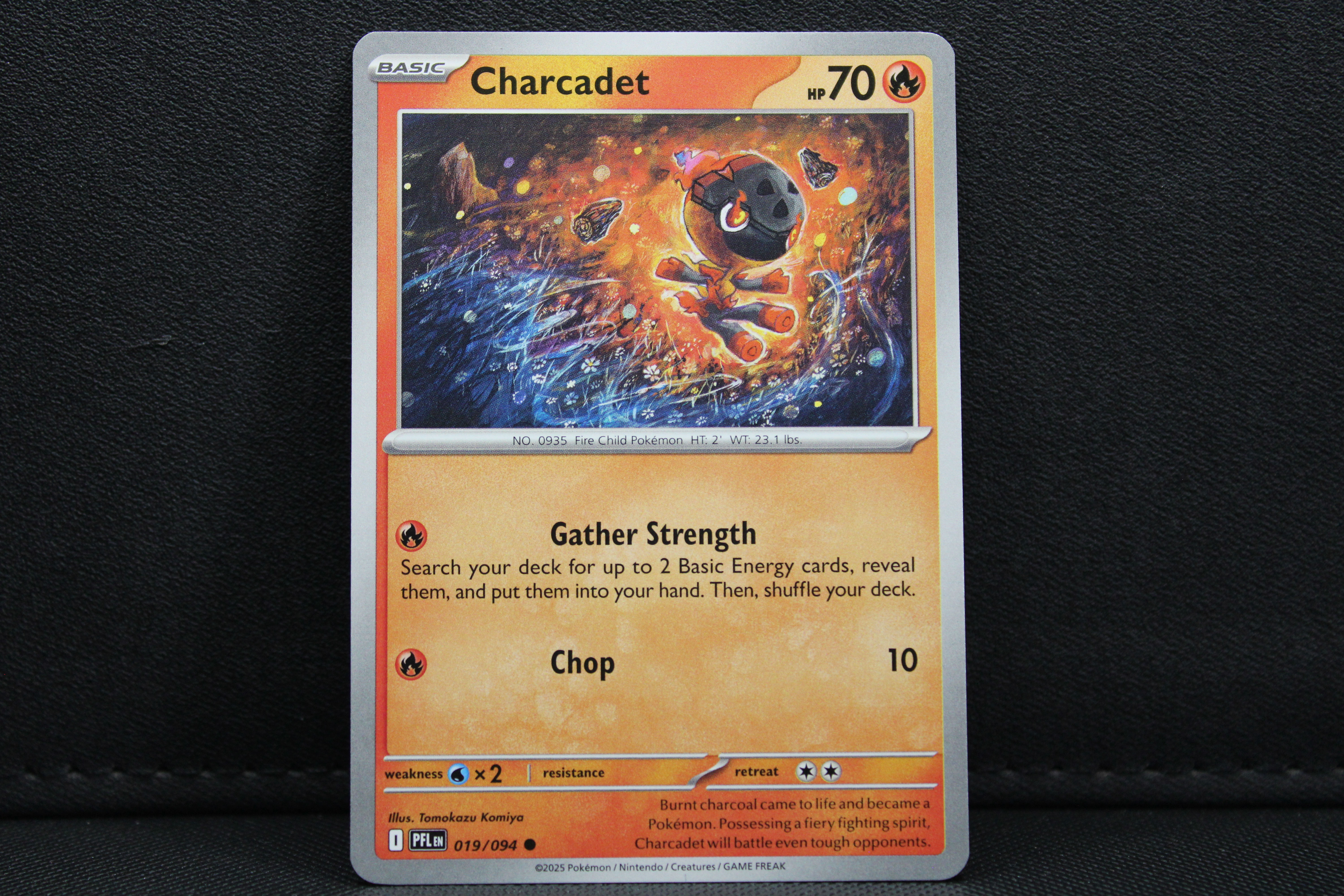 Charcadet 019/094 - Non Holo, ME Phantasmal Flames