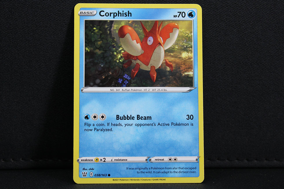 Thumbnail: Corphish 038/163 - Non Holo, SWSH Battle Styles