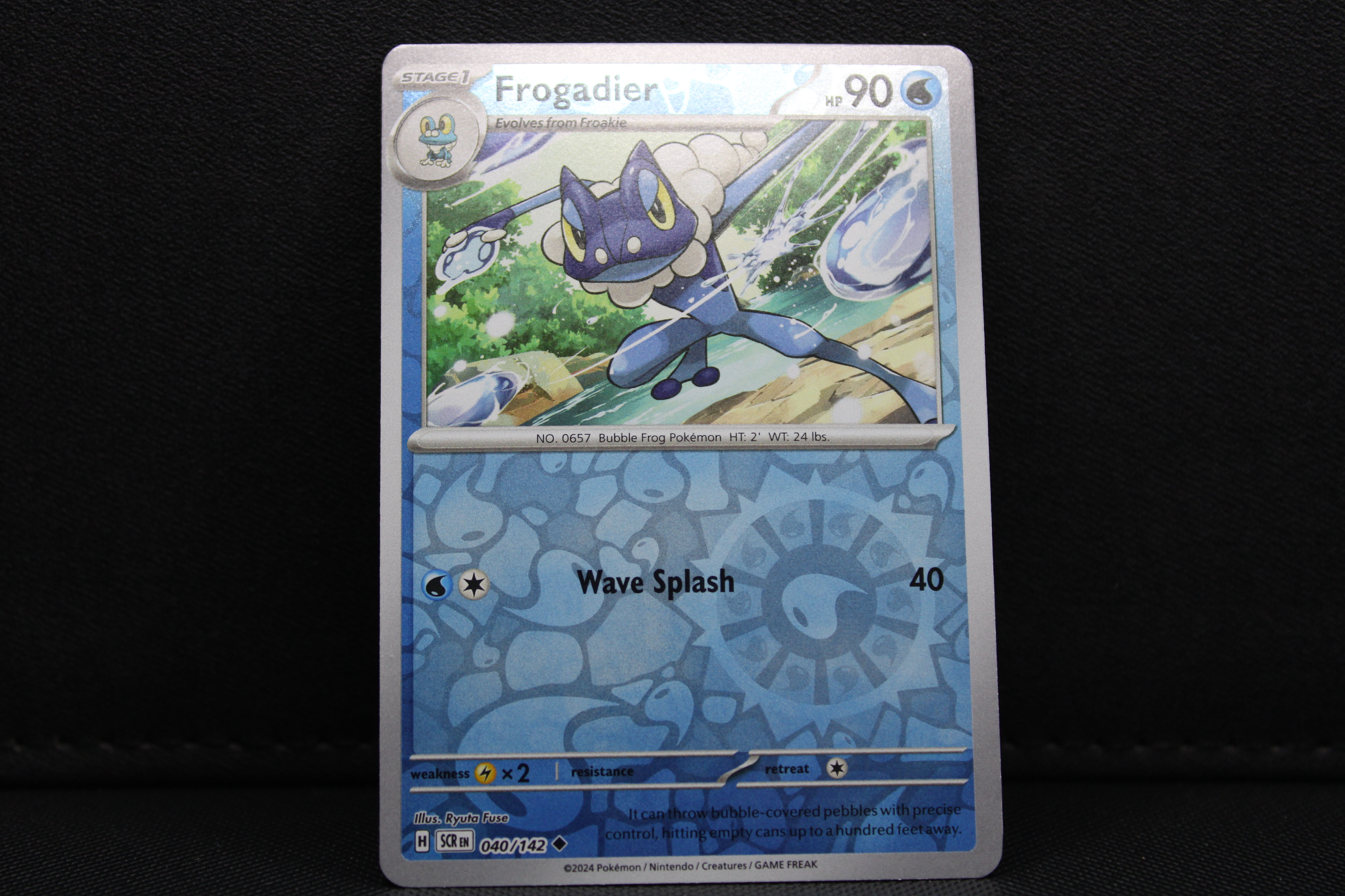 Frogadier 040/142 - Reverse Holo, SV Stellar Crown