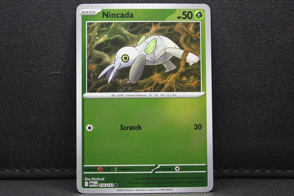 Thumbnail: Nincada 016/132 - Reverse Holo, ME Mega Evolutions