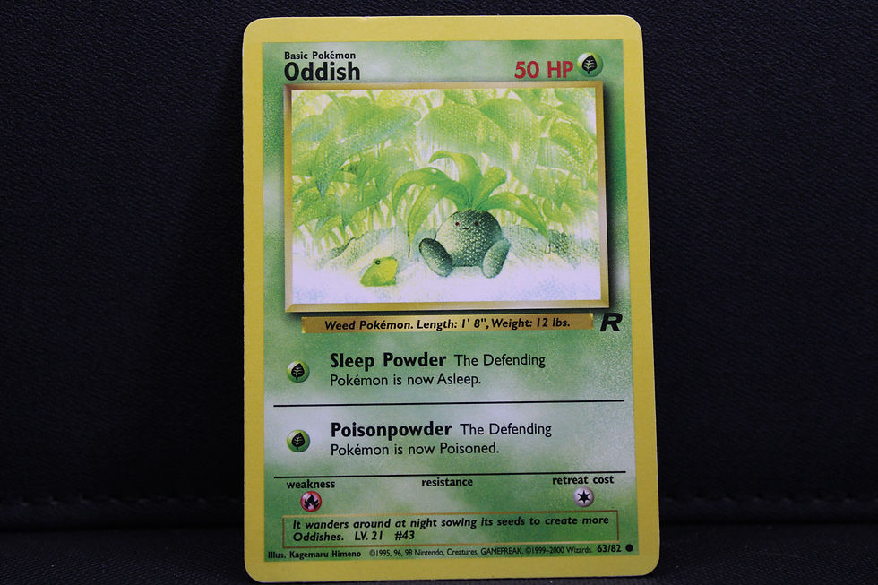 Thumbnail: Oddish 63/82 - Non Holo, Team Rocket