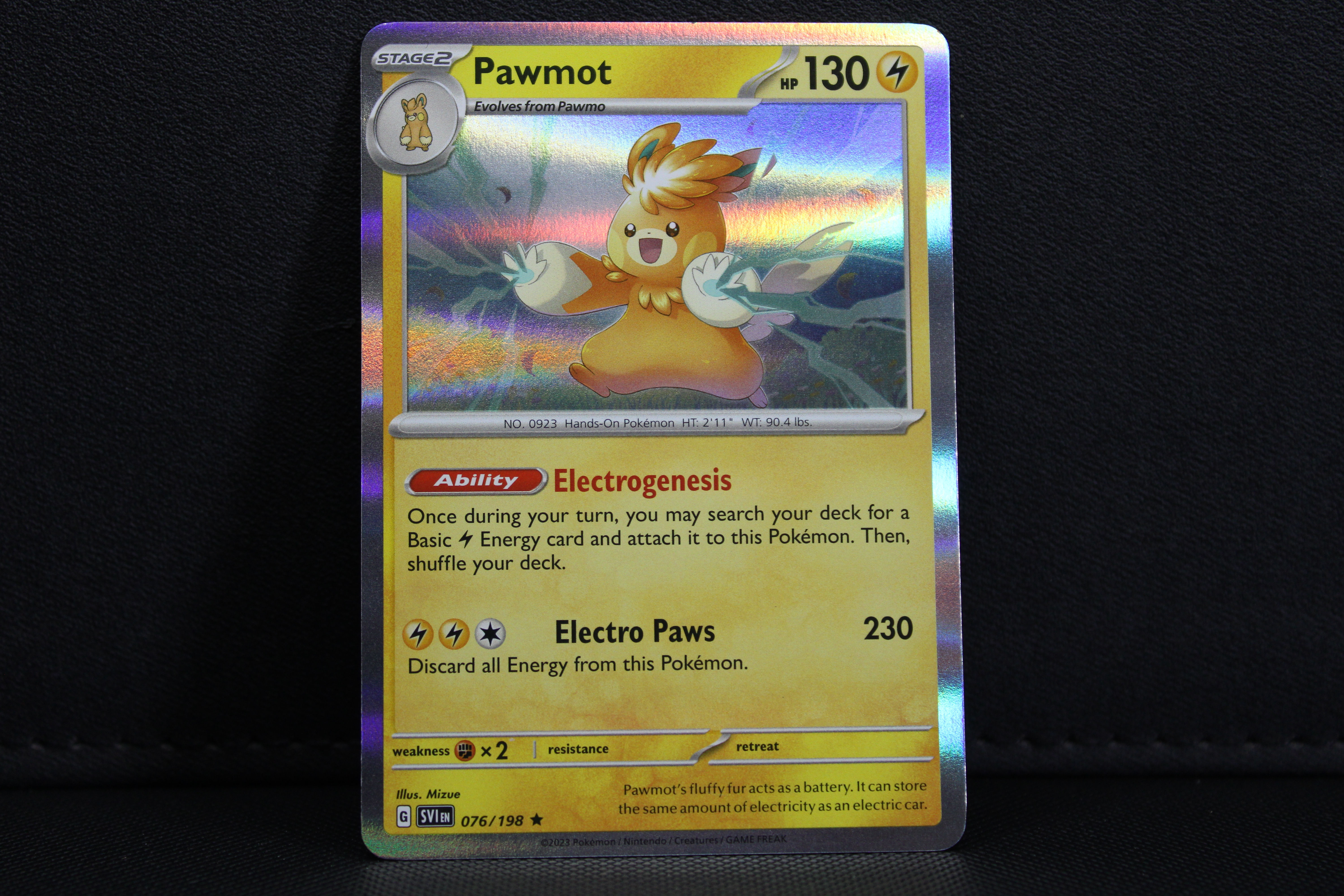 Pawmot 076/198 - Holo, SV Scarlet & Violet