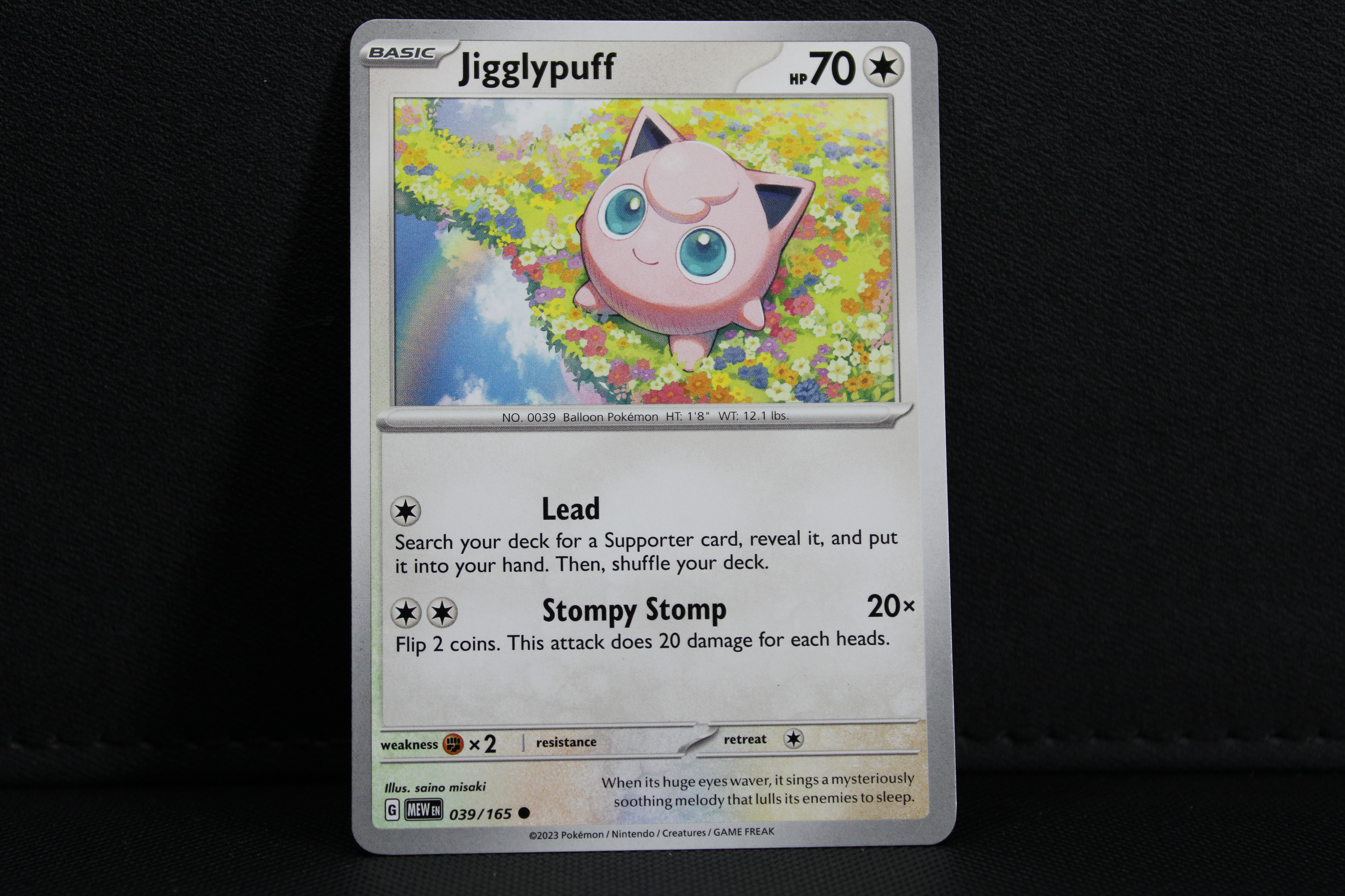 Jigglypuff 039/165 - Non Holo, SV 151