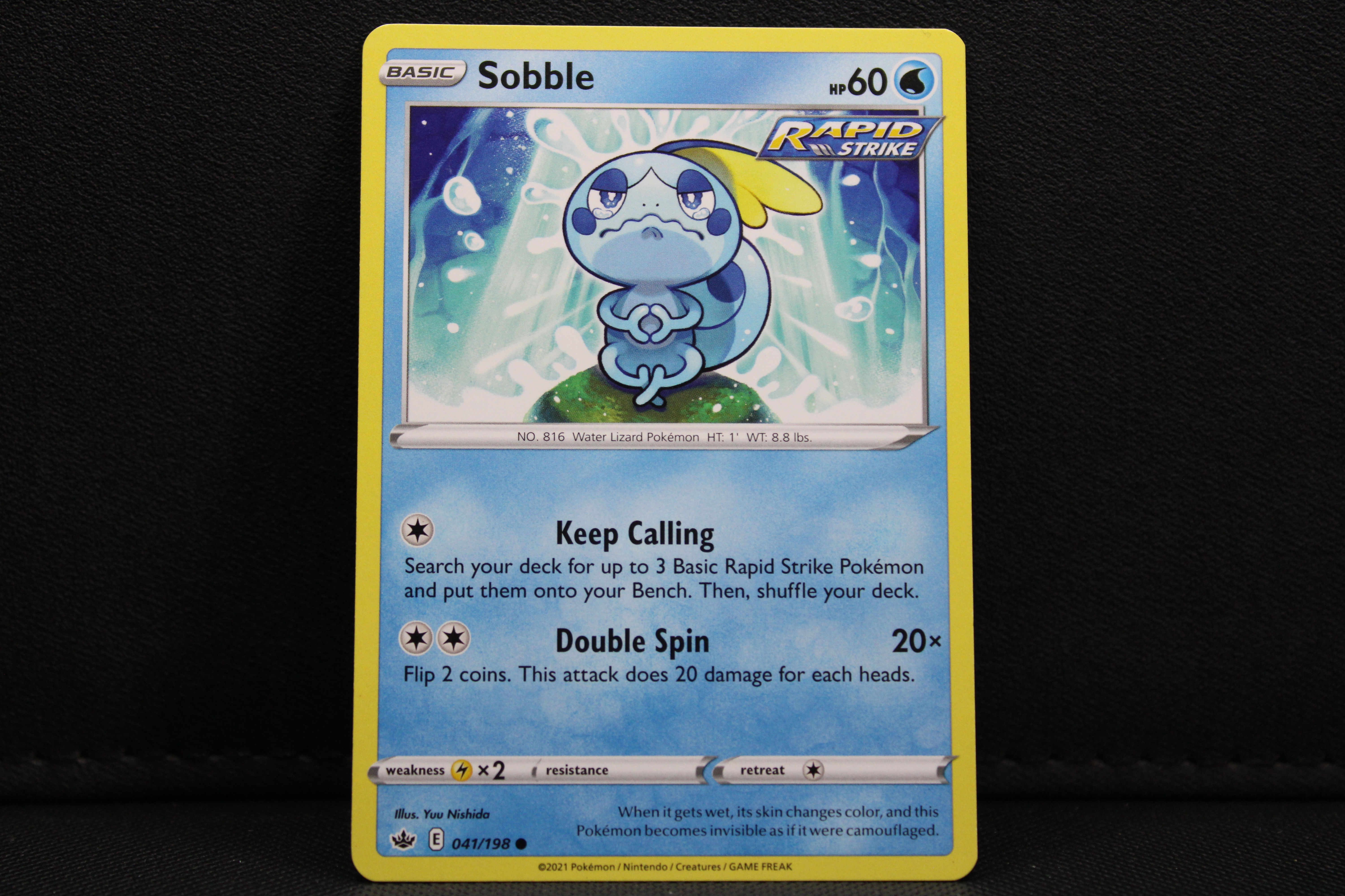 Sobble 041/198 - Non Holo, SWSH Chilling Rein