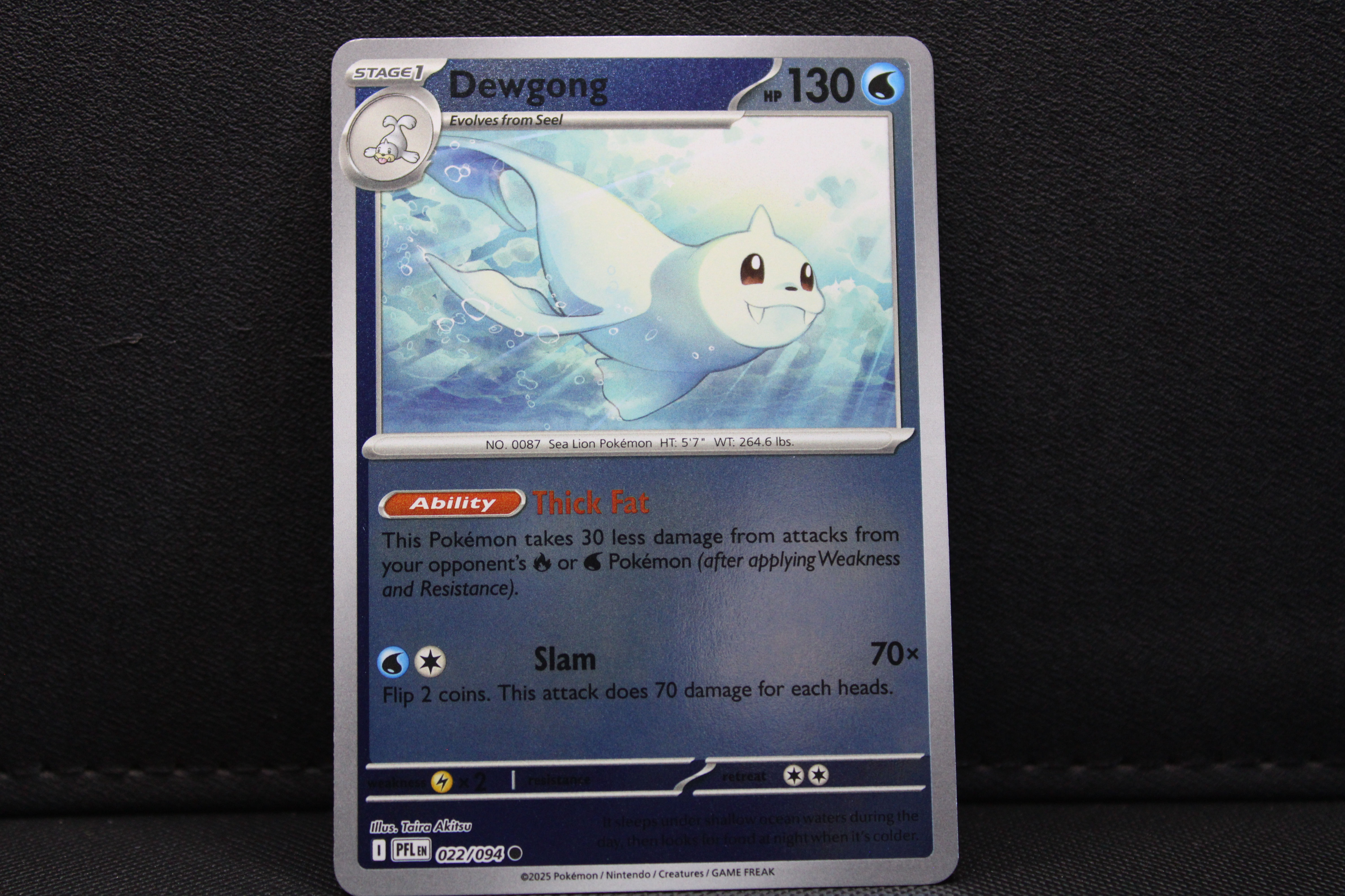 Dewgong 022/094 - Reverse Holo, ME Phantasmal Flames