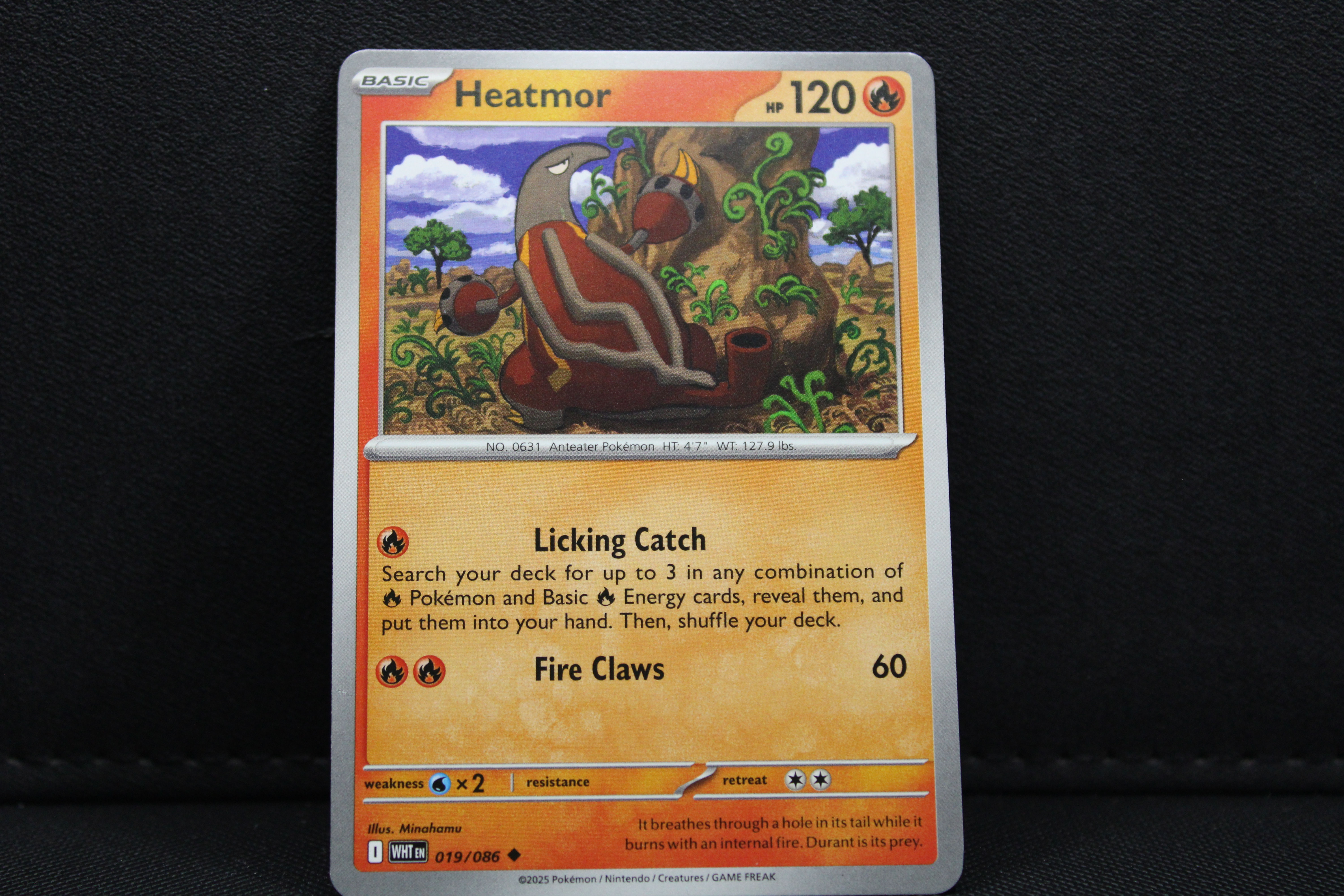 Heatmor 019/086 - Non Holo, SV White Flare