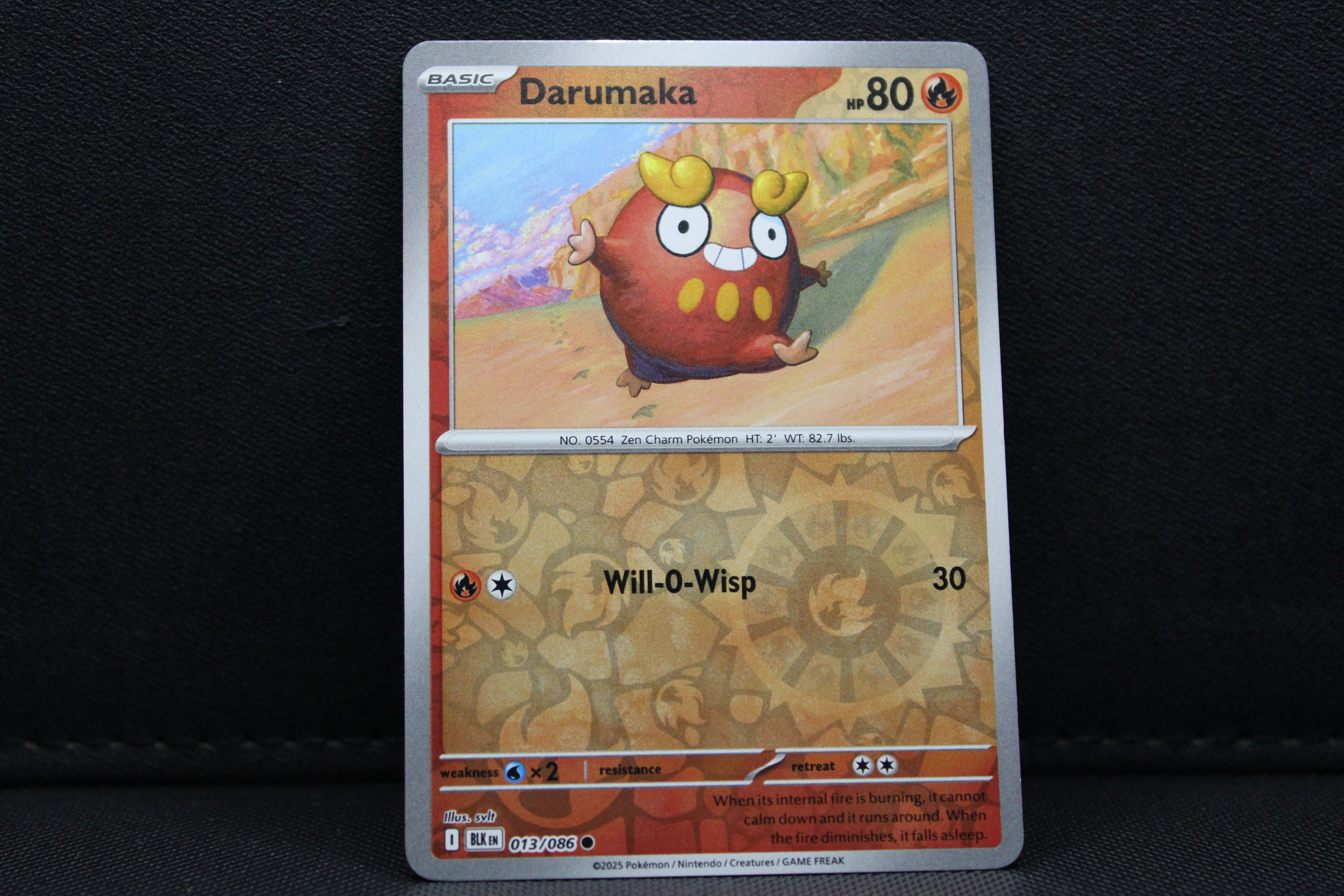 Darumaka 013/086 - Reverse Holo, SV Black Bolt