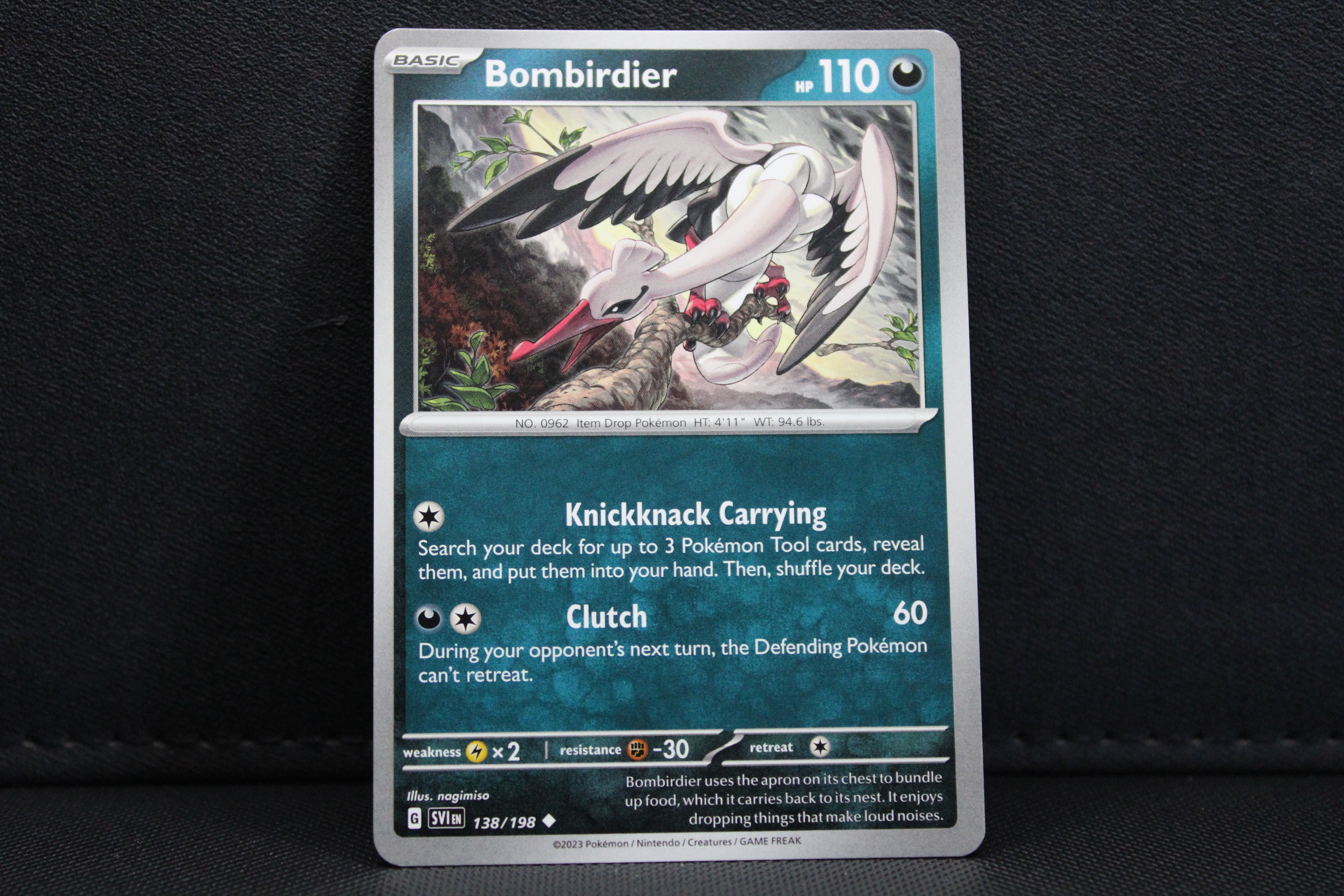 Bombirdier 138/198 - Non Holo, SV Scarlet & Violet