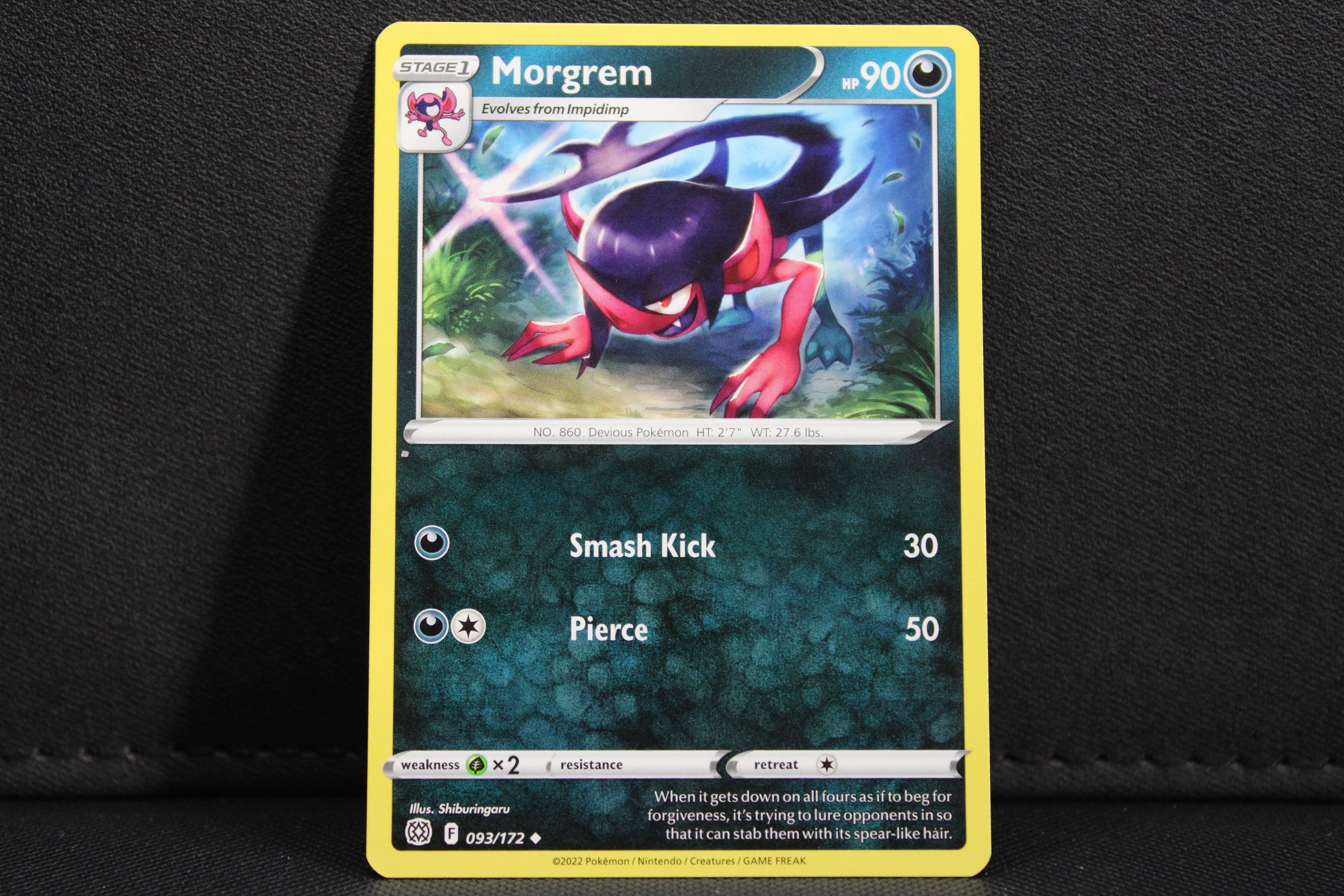 Morgrem 093/172 - Non Holo, SWSH Brilliant Stars
