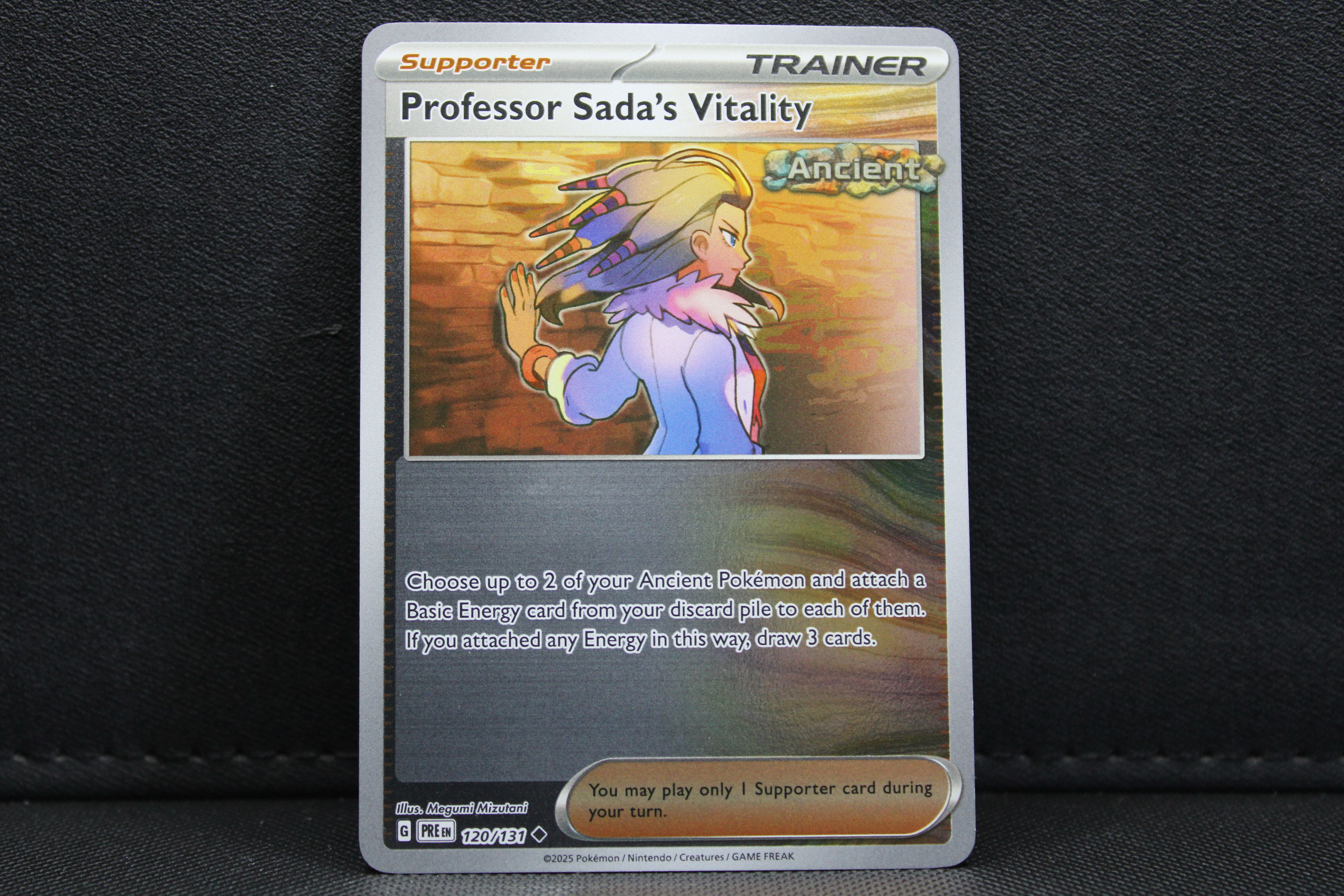 Professor Sada's Vitality 120/131 - Reverse Holo, SV Prismatic Evolutions