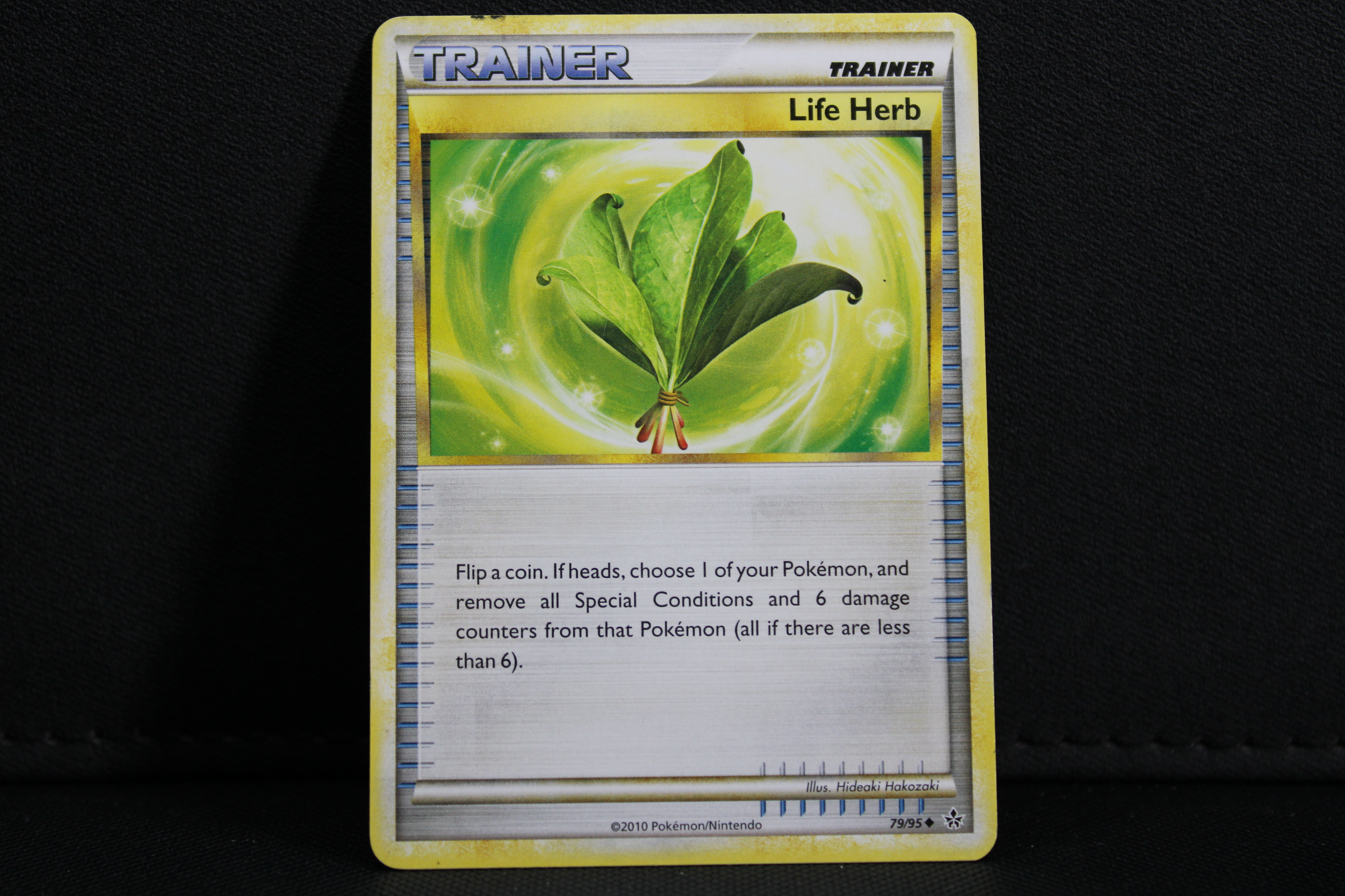 Life Herb 79/95 - Trainer Non Holo, HS Unleashed