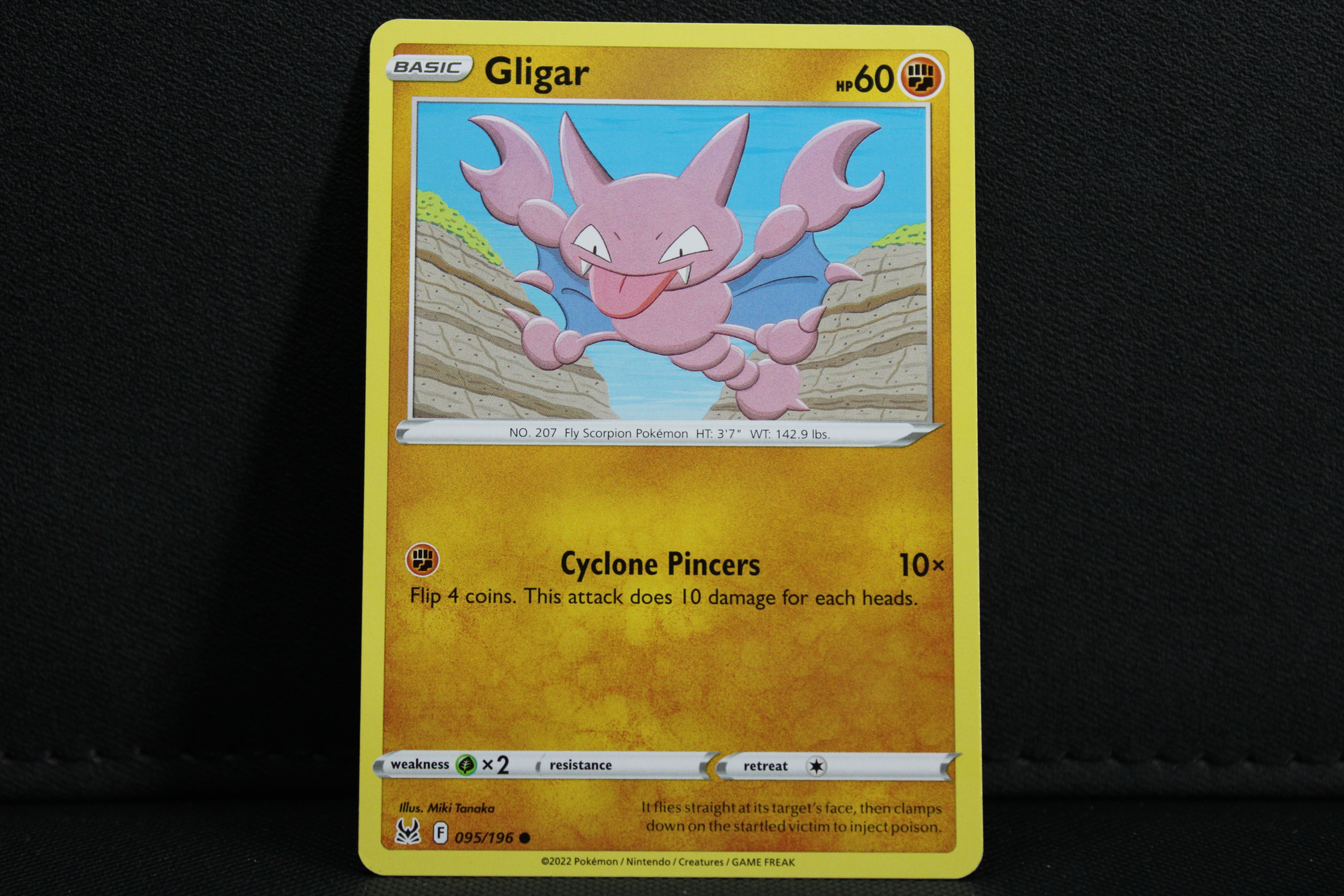 Gligar 095/196 - Non Holo, SWSH Lost Origin