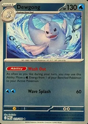 Dewgong 019/088 - Reverse Holo, ME Perfect Order