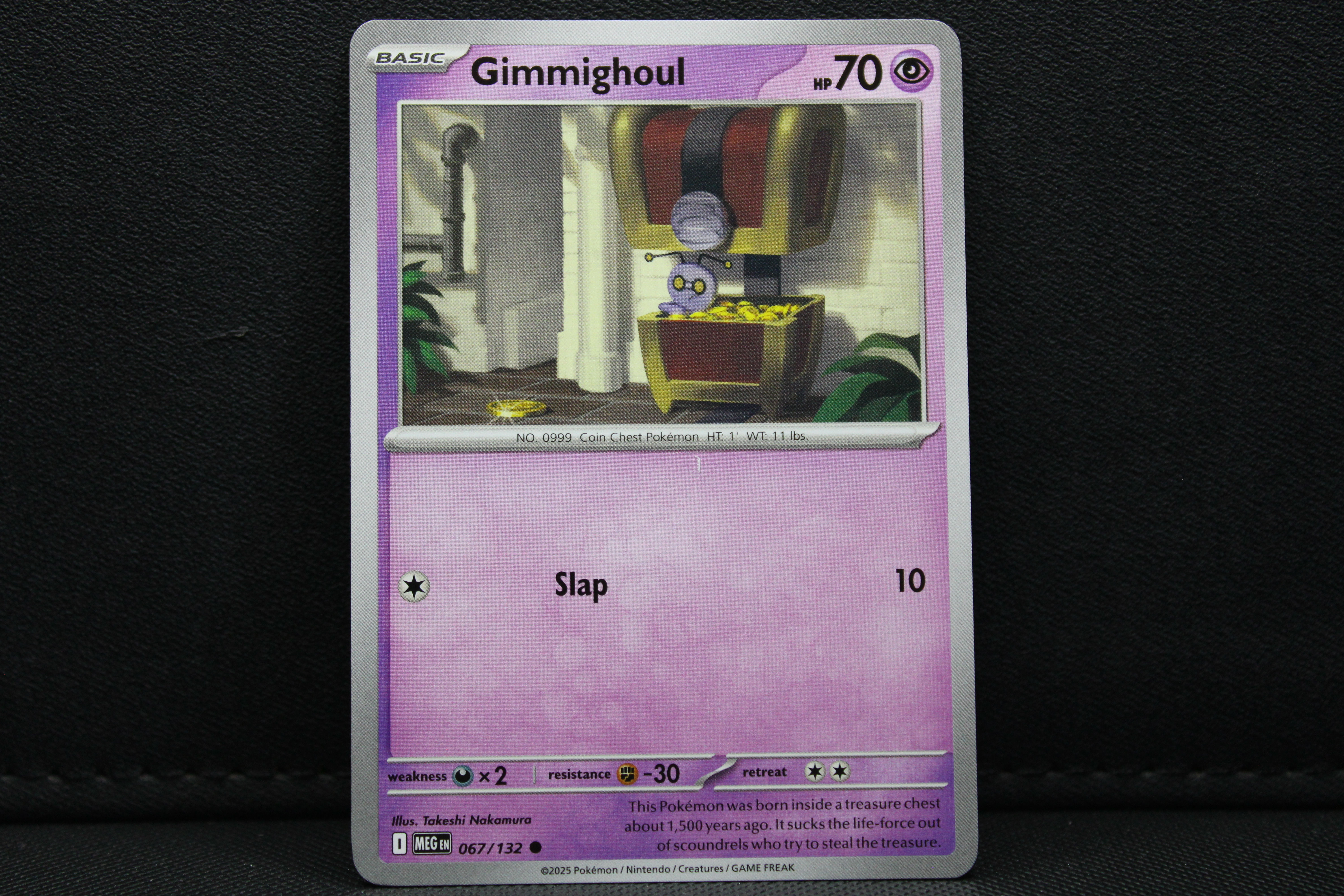 Gimmighoul 067/132 - Non Holo, ME Mega Evolution 