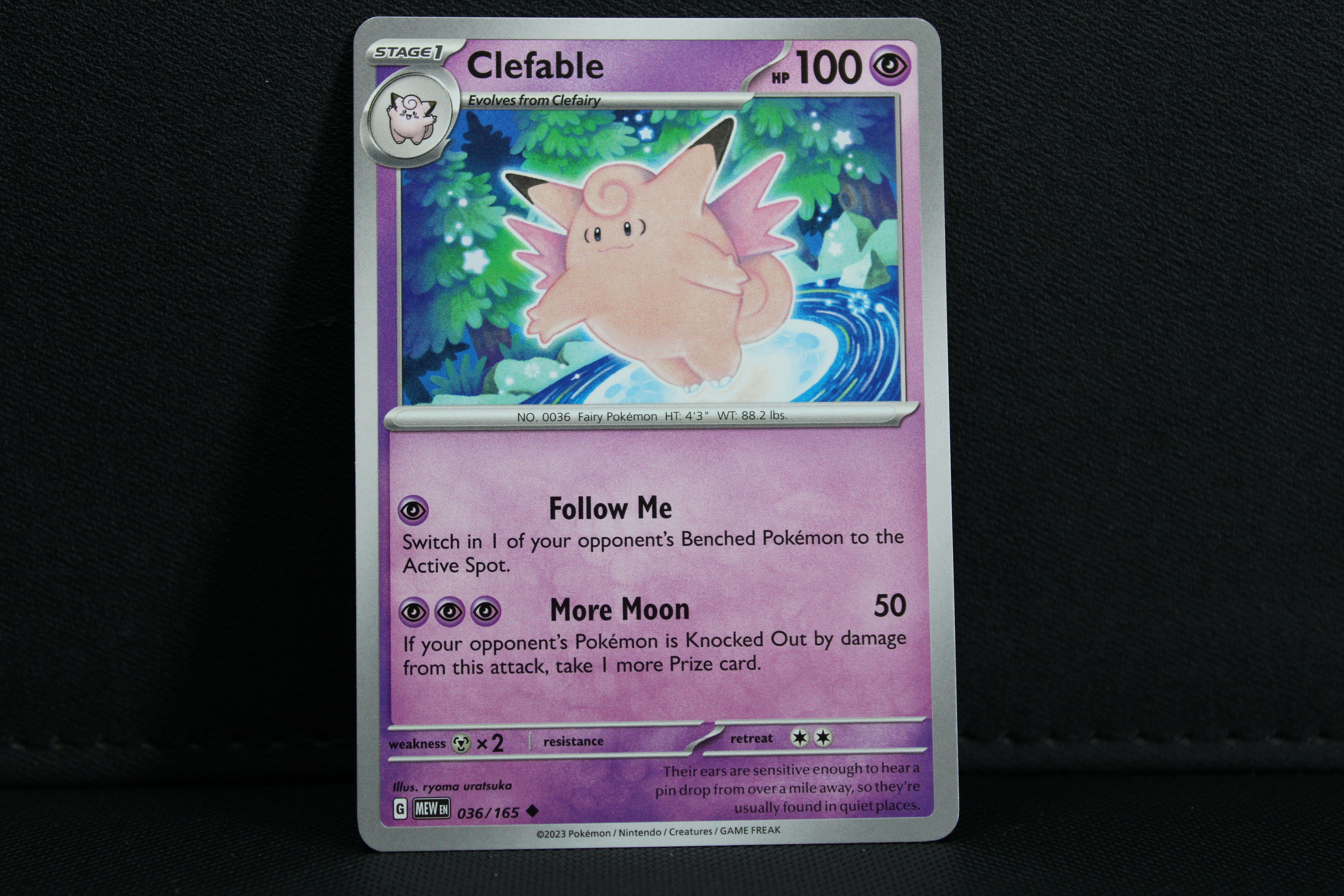 Clefable 036/165 - Non Holo, SV 151